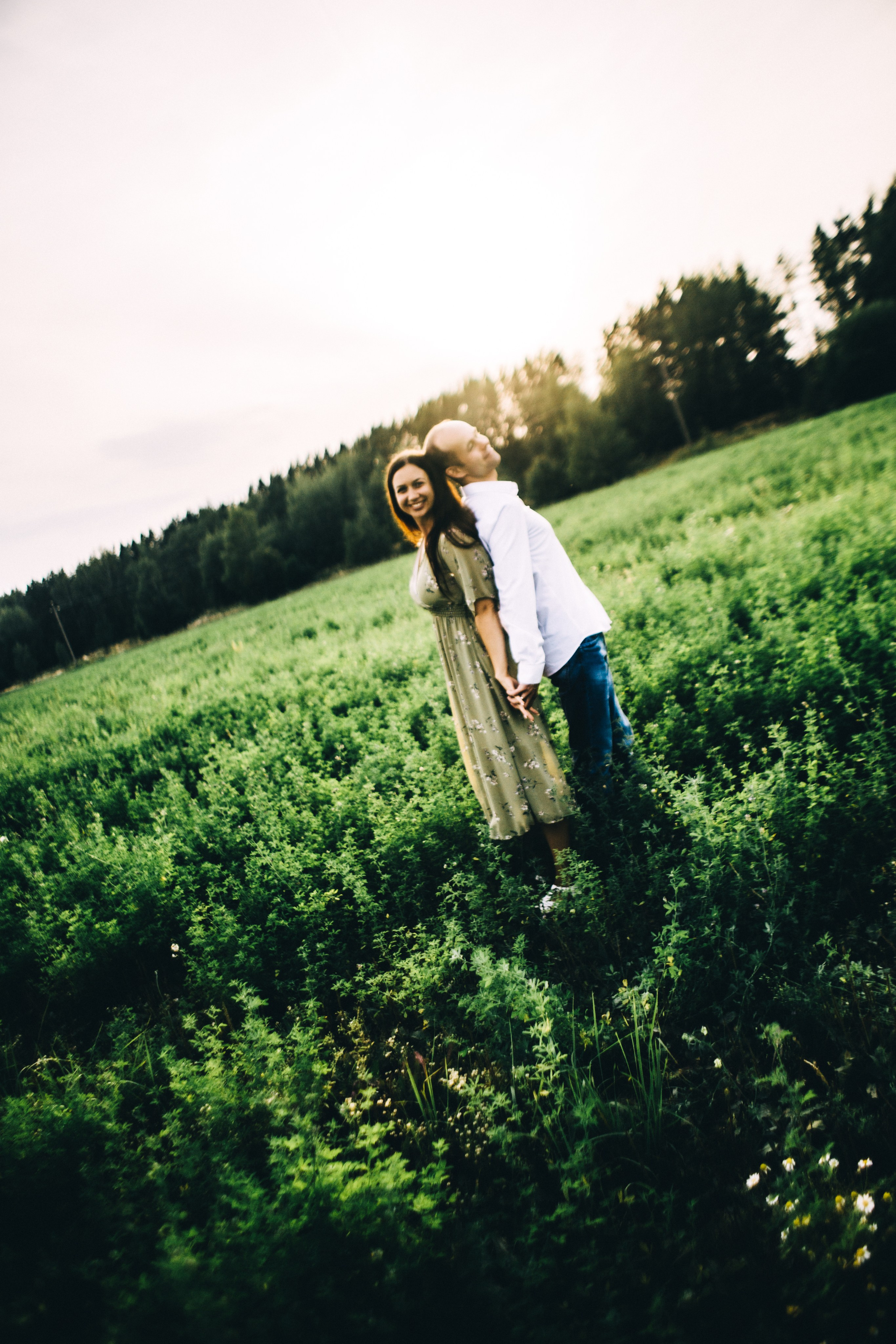 Н+ А. Поле. Закат. Фотограф в Нижнем Новгороде
