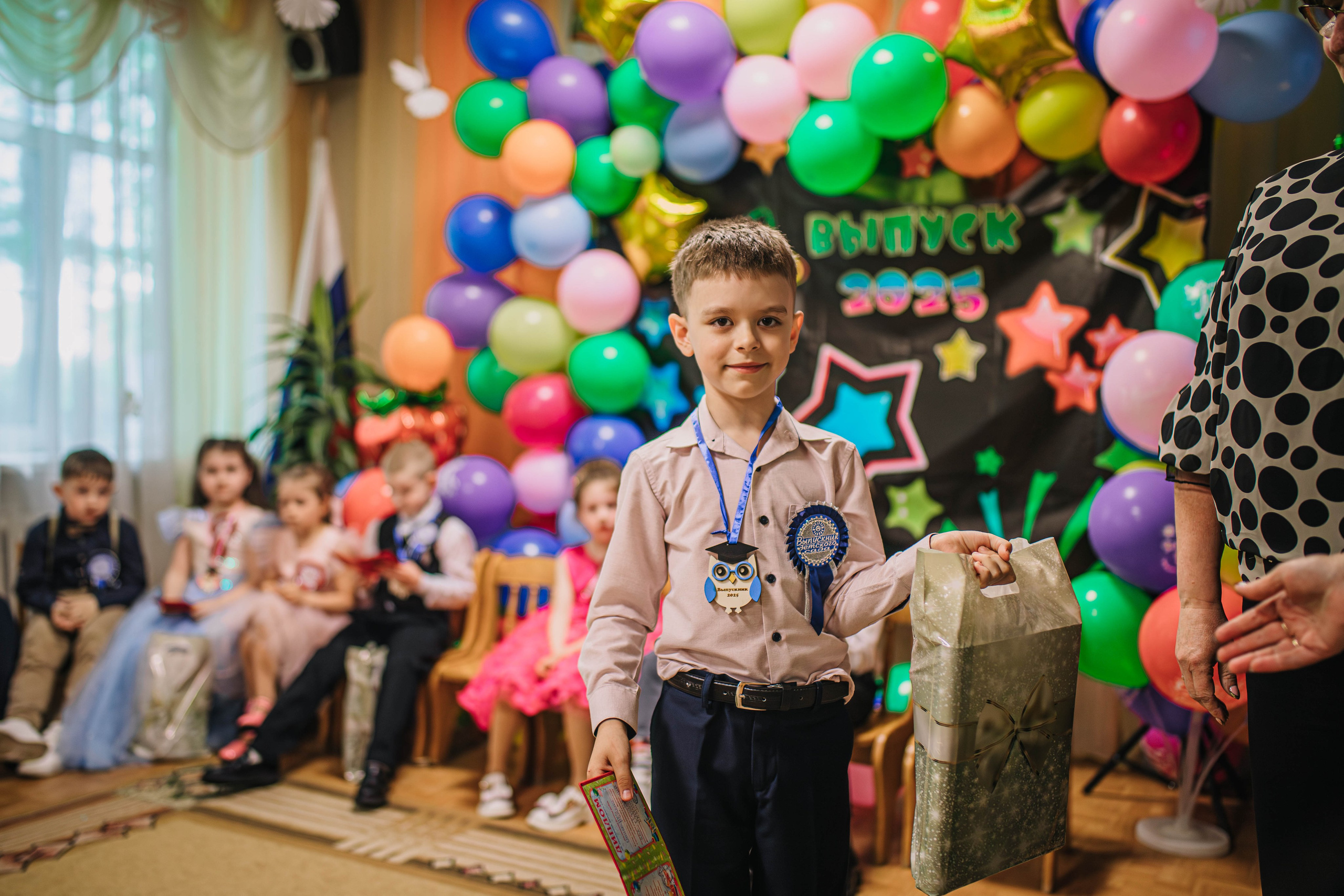 Выпускной в детском садике Светлячок г. Пустошка. Фотограф Дарья Маташкова