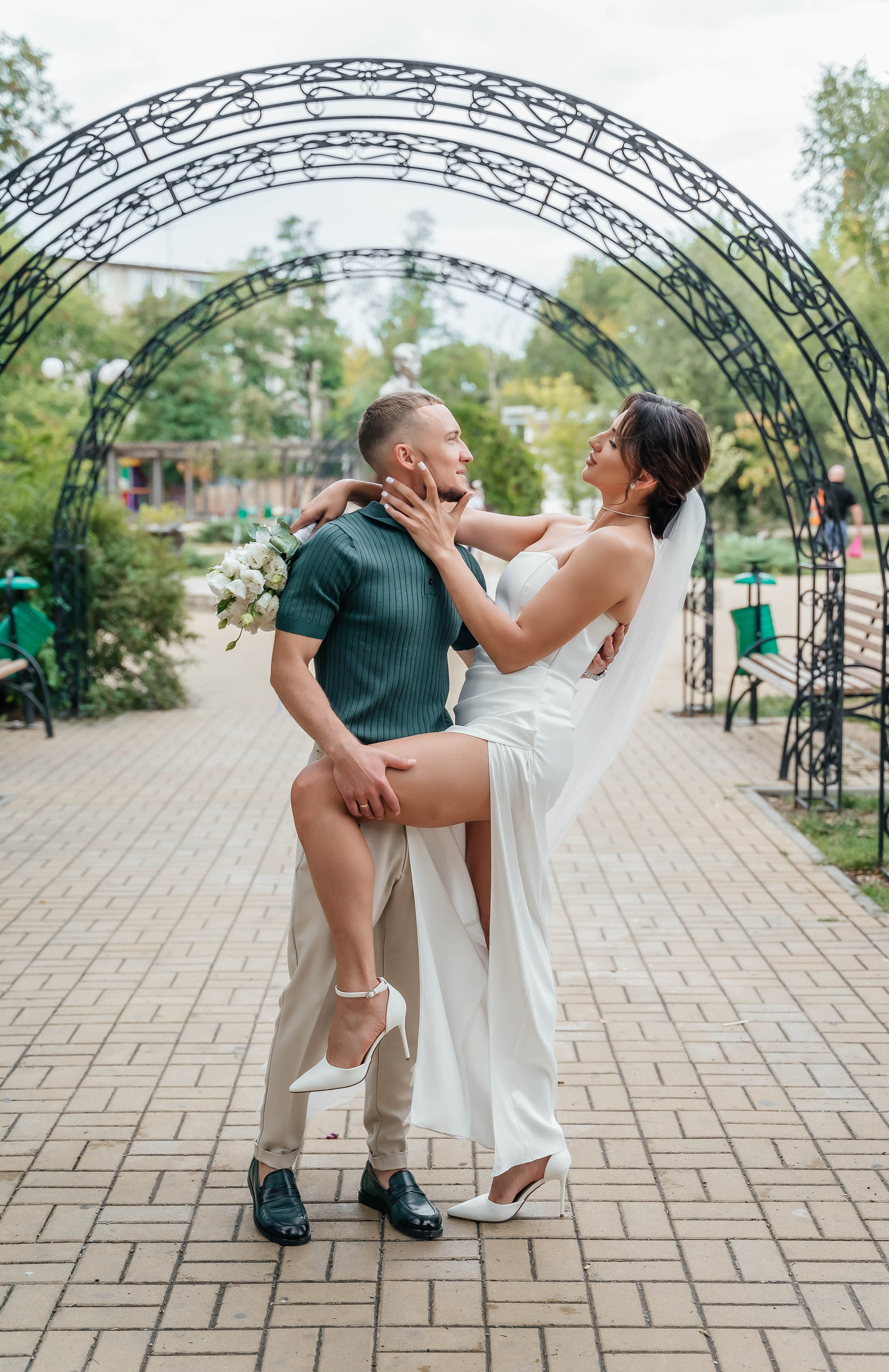 Лейла и Женя, 23.08.24. Фотограф Виктория Казановская в Каменске-Шахтинском