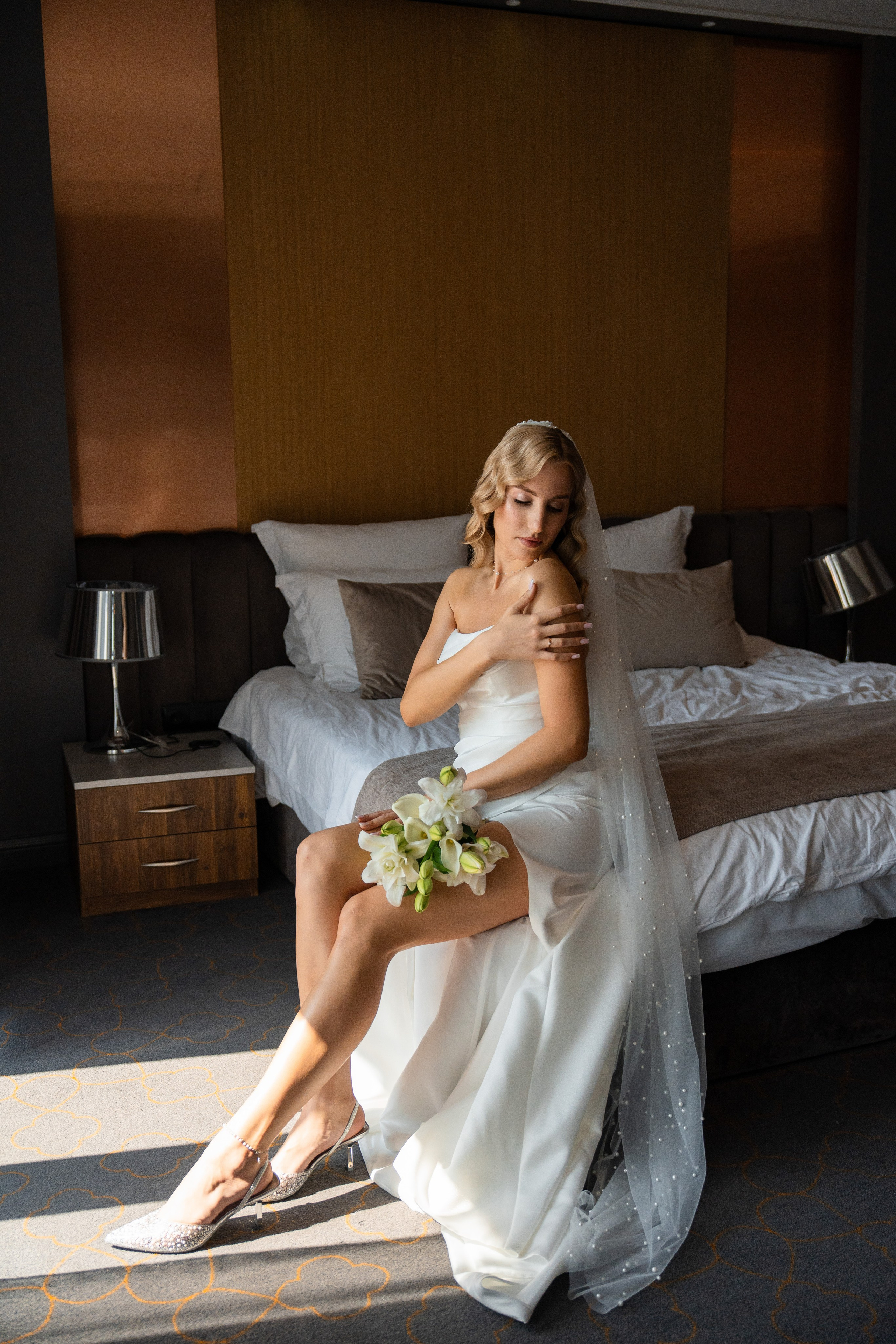 Свадебная фотосессия в Москве, регистрация в Кутузовском ЗАГСе Москва. Свадебный фотограф в Москве Анна Полушина