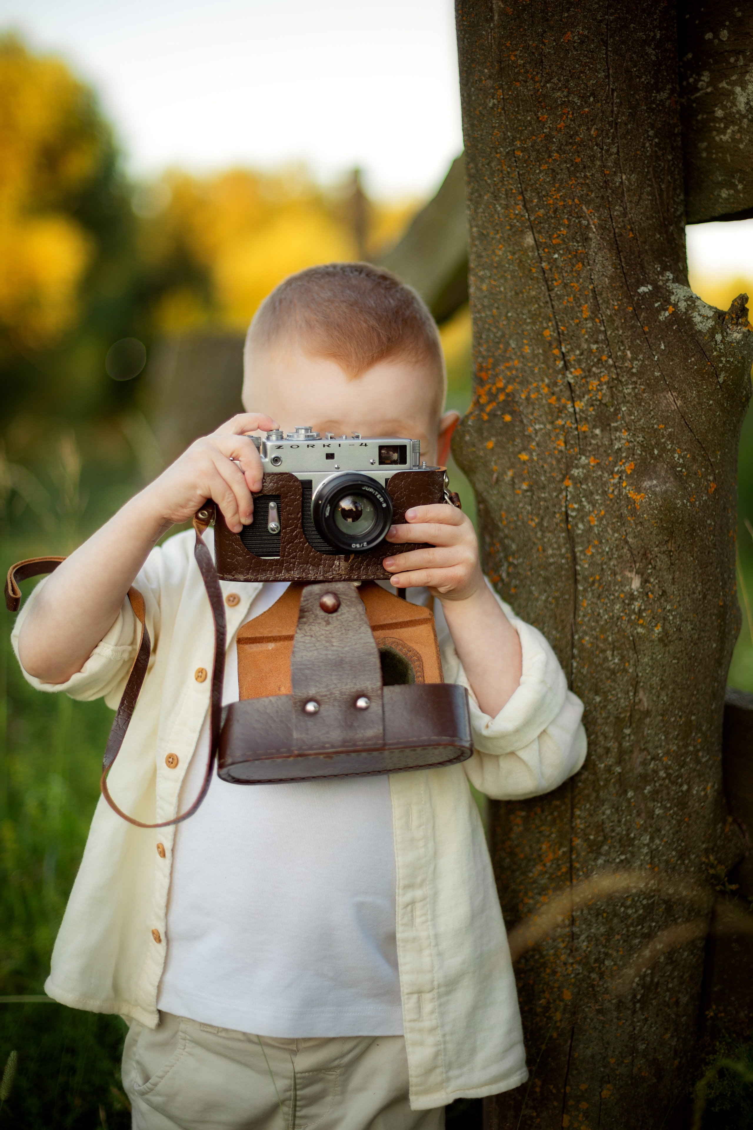 Семейный летний пикник с велосипедом. Фотограф Ульянкина Мария