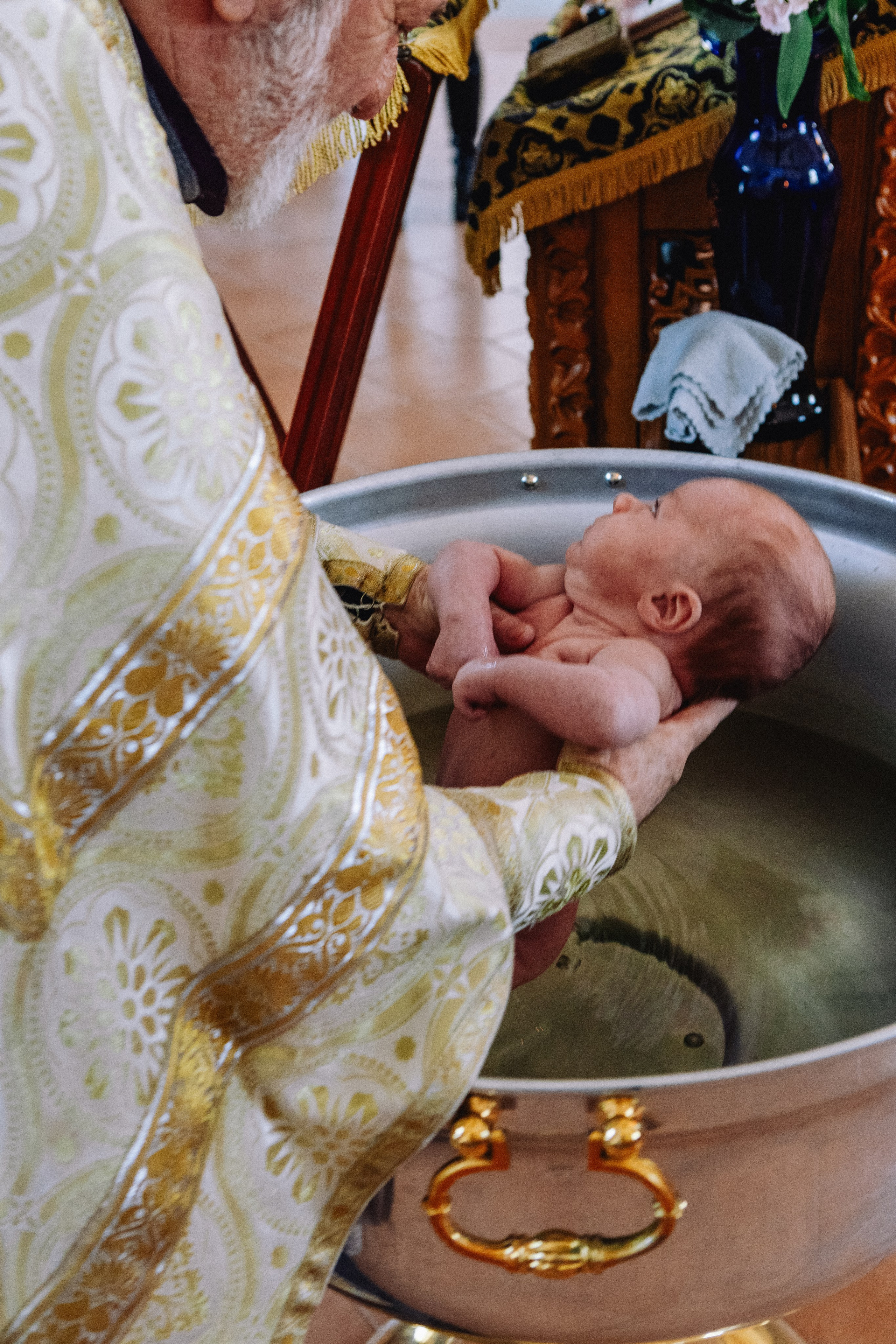 Крещение Артема и Полины. Фотограф в Курске Смирнов Евгений