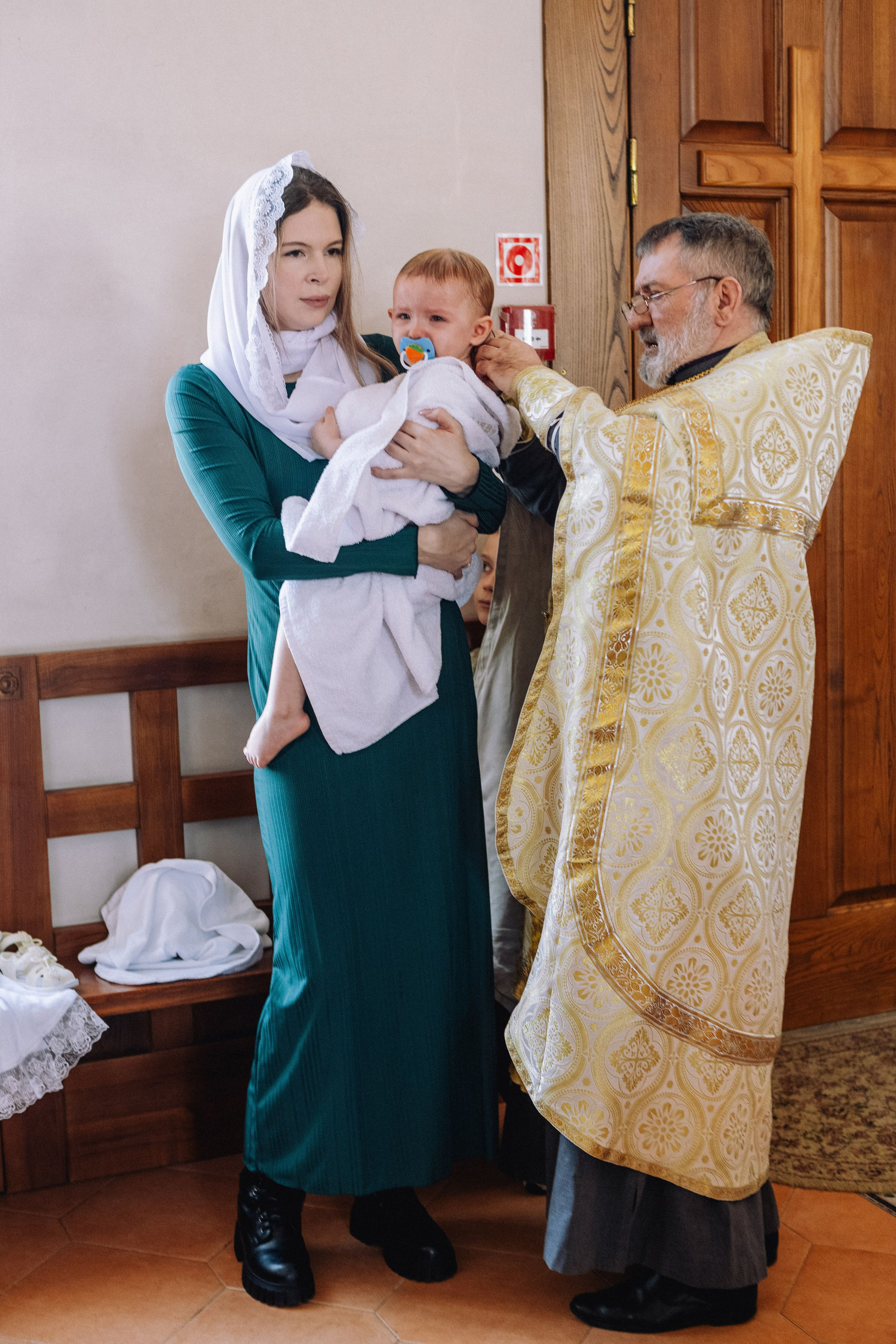 Крещение Артема и Полины. Фотограф в Курске Смирнов Евгений