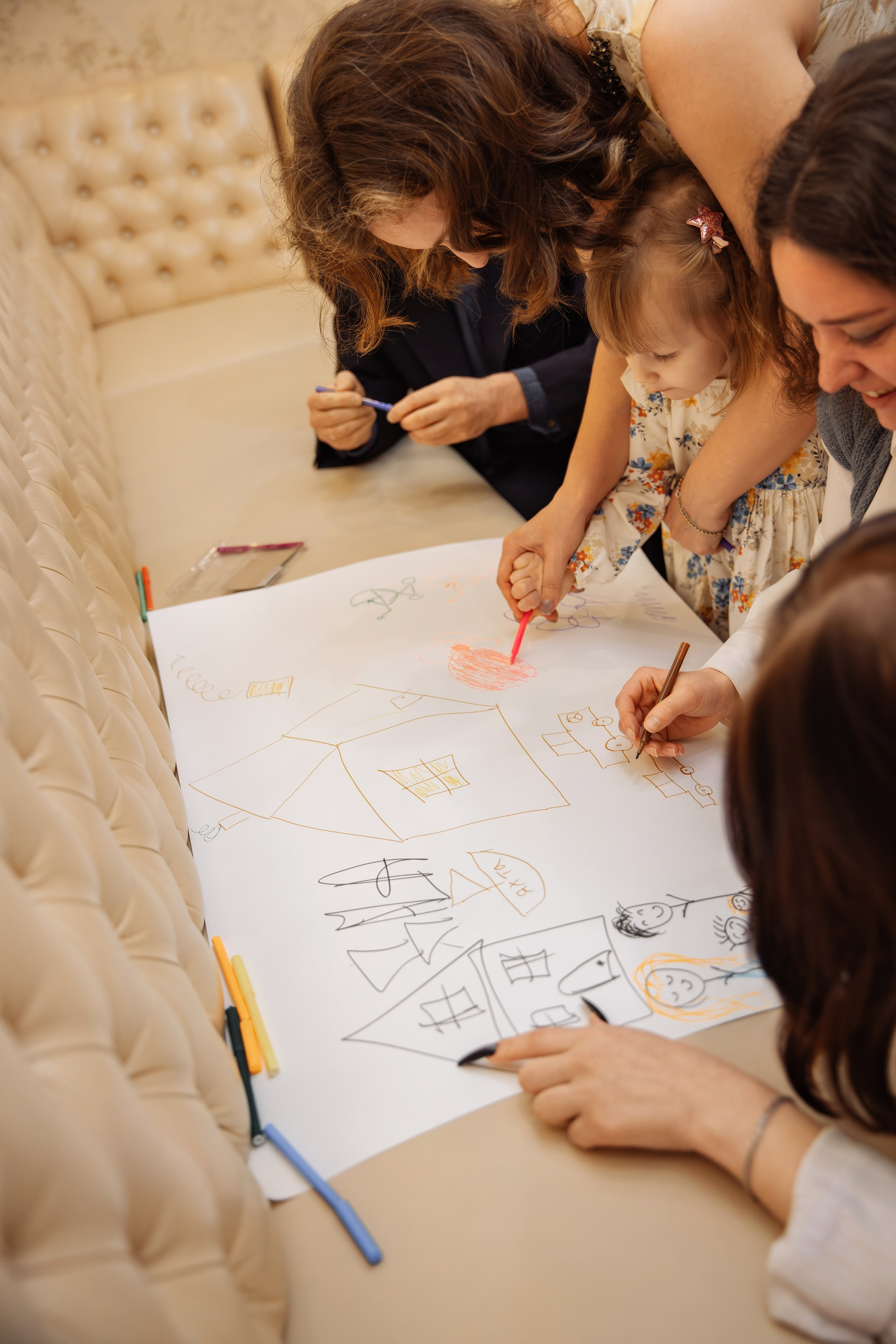 Репортаж Свадебного банкета Юлии и Романа. Семейный и женский фотограф в Москве Надежда Воробьева