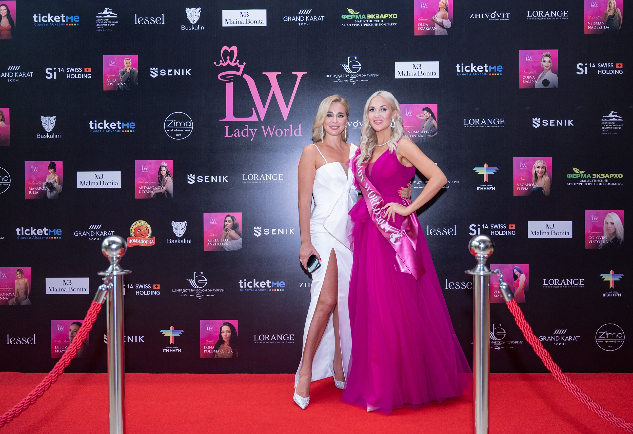 Церемония открытия Конкурса красоты «LADY WORLD» 2024. Фотографирую счастливых людей в Сочи