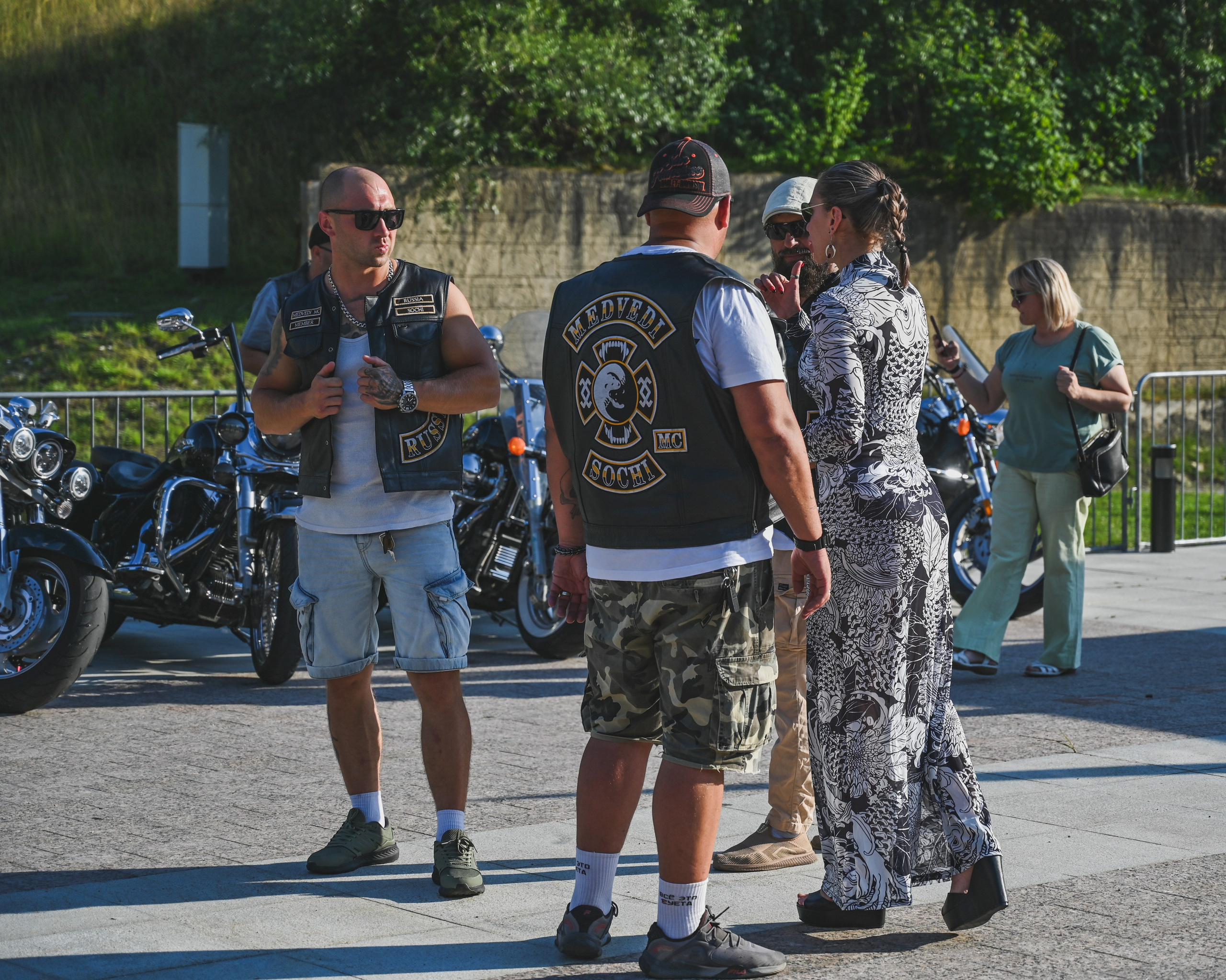 11- ый Ежегодный Байк Фестиваль " Медвежья МОТО ПОЛЯНА». Фотографирую счастливых людей в Сочи