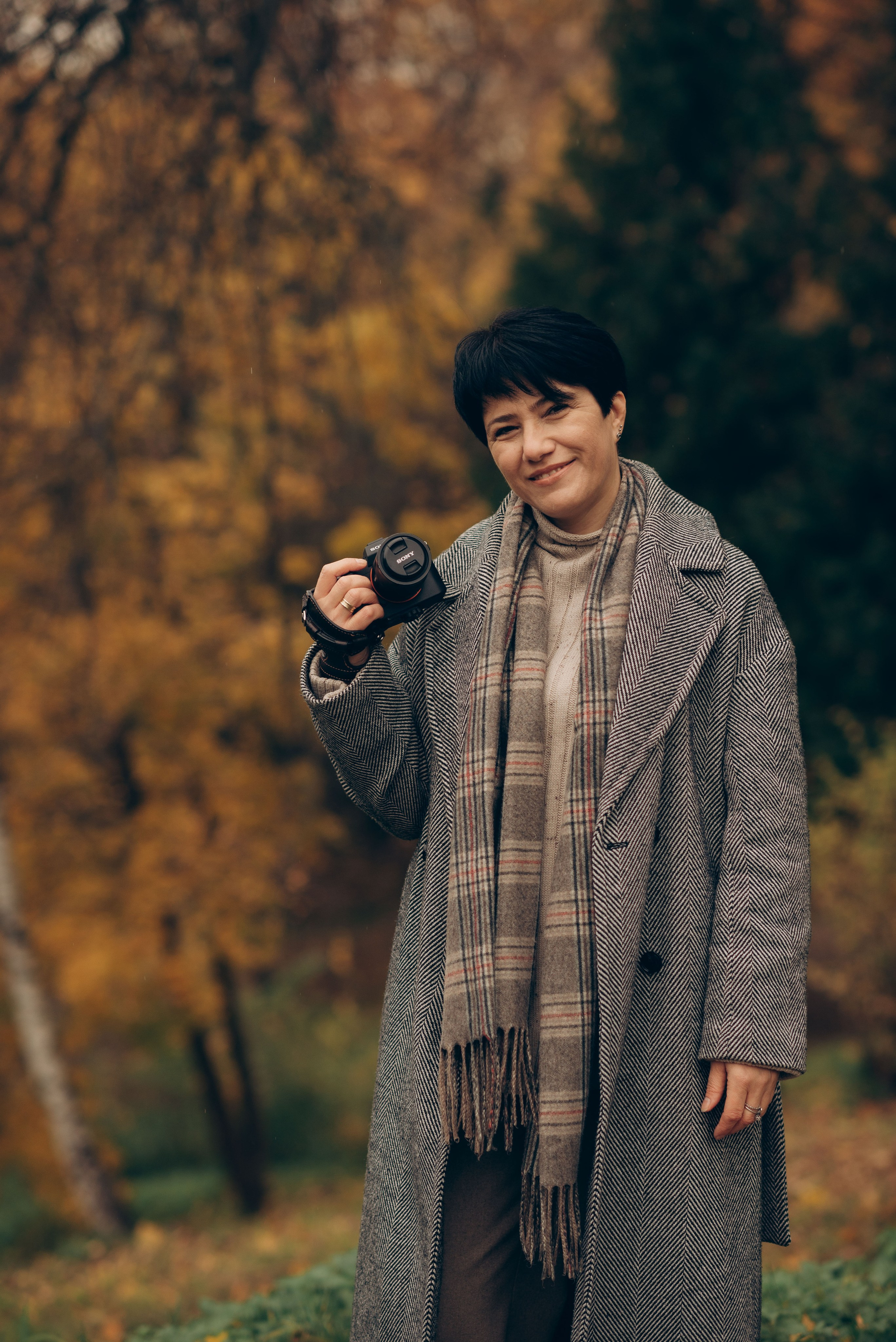 Осенняя семейная фотосессия в парке. Семейный фотограф в Домодедово и Москве Елена Пичугина