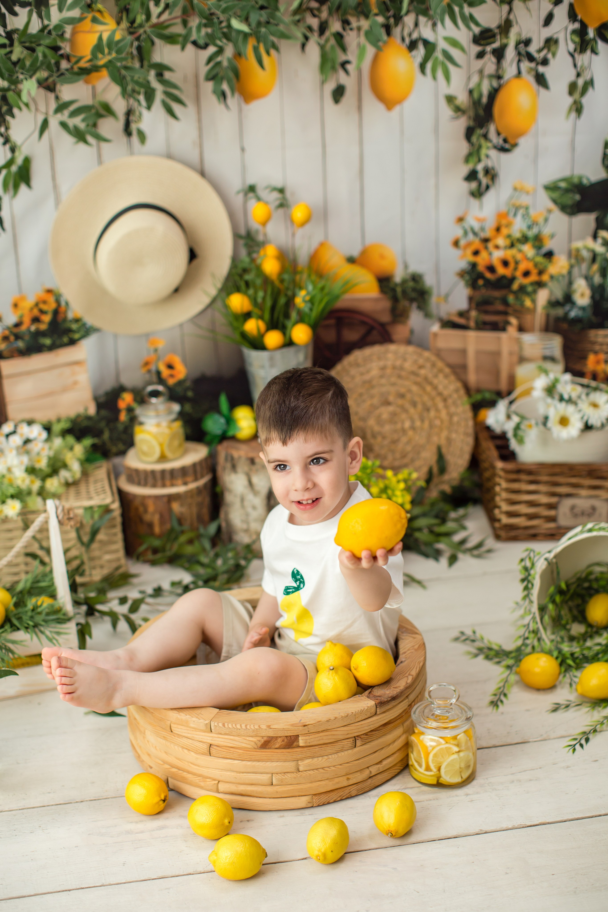 Фотодень «Лимончики» от 6 месяцев до 4 лет» 5.07.26 запись идёт. Детский семейный фотограф на первый годик город Новосибирск Дымова Светлана пакеты всё включено 1-3 года