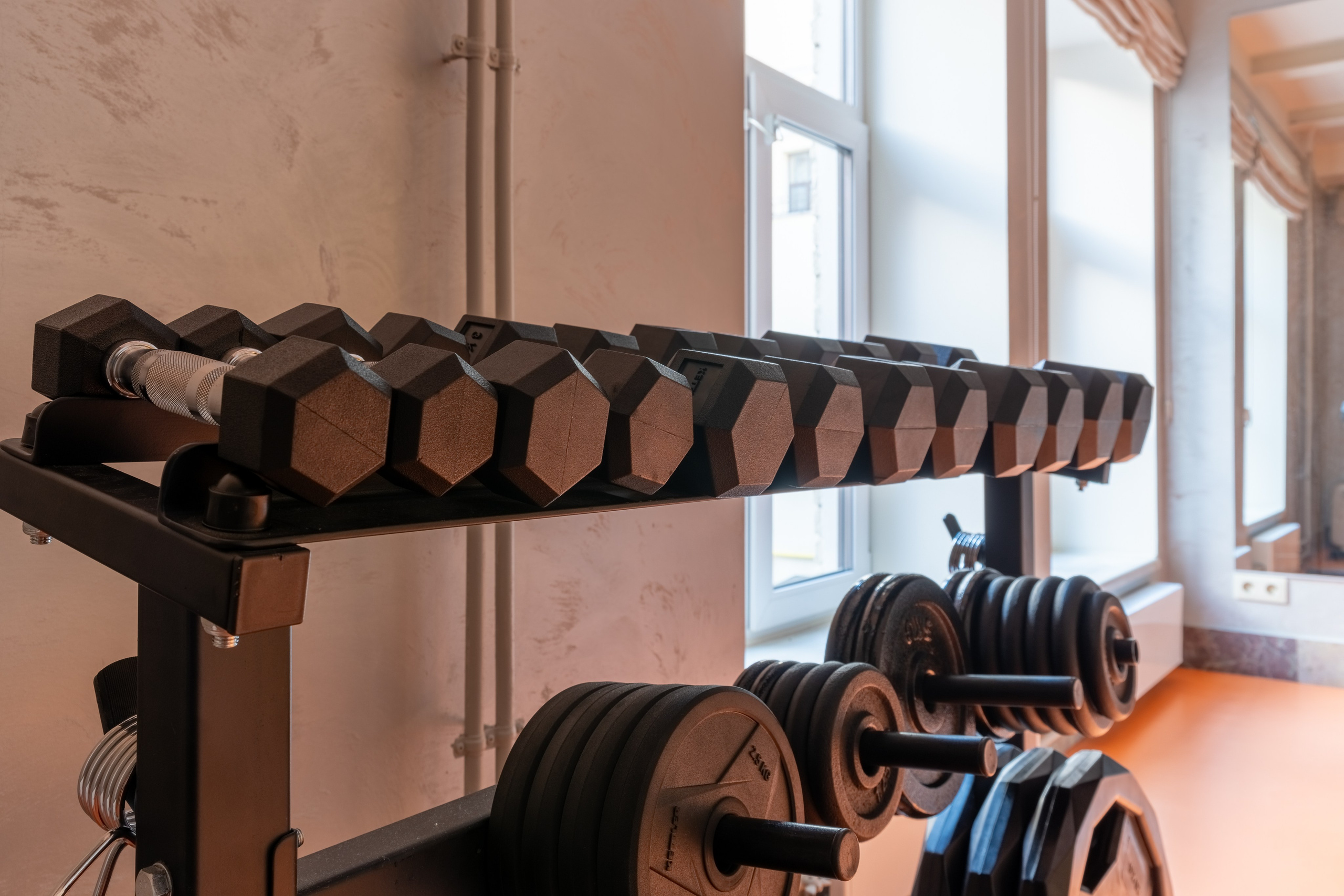 Интерьерная фотосъёмка фитнес-клуба в СПб