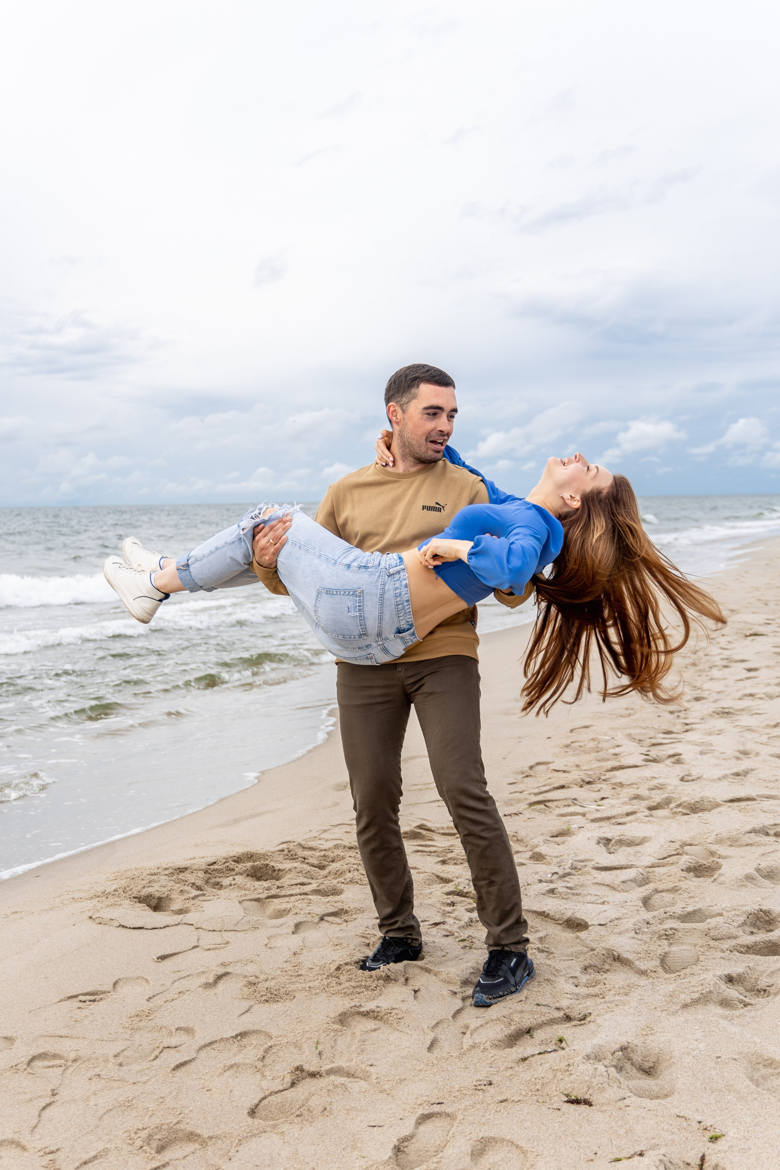 Сергей и Алина | Янтарный. Фотограф Елена Медок Калининград