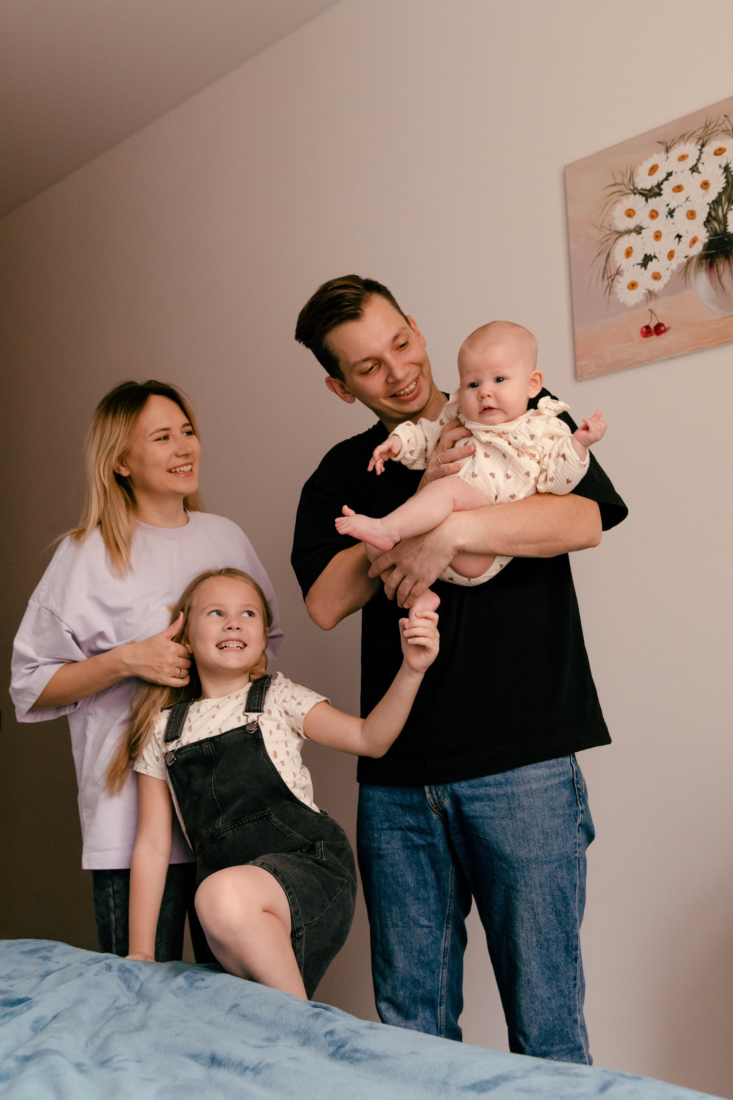 Утро дома. Свадебный и семейный фотограф в Санкт- Петербурге Гугучкина Полина