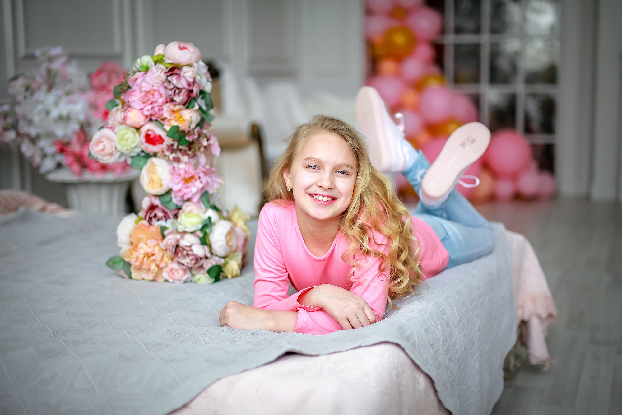 Сонечке год. Семейный фотограф в Москве Вера Гук