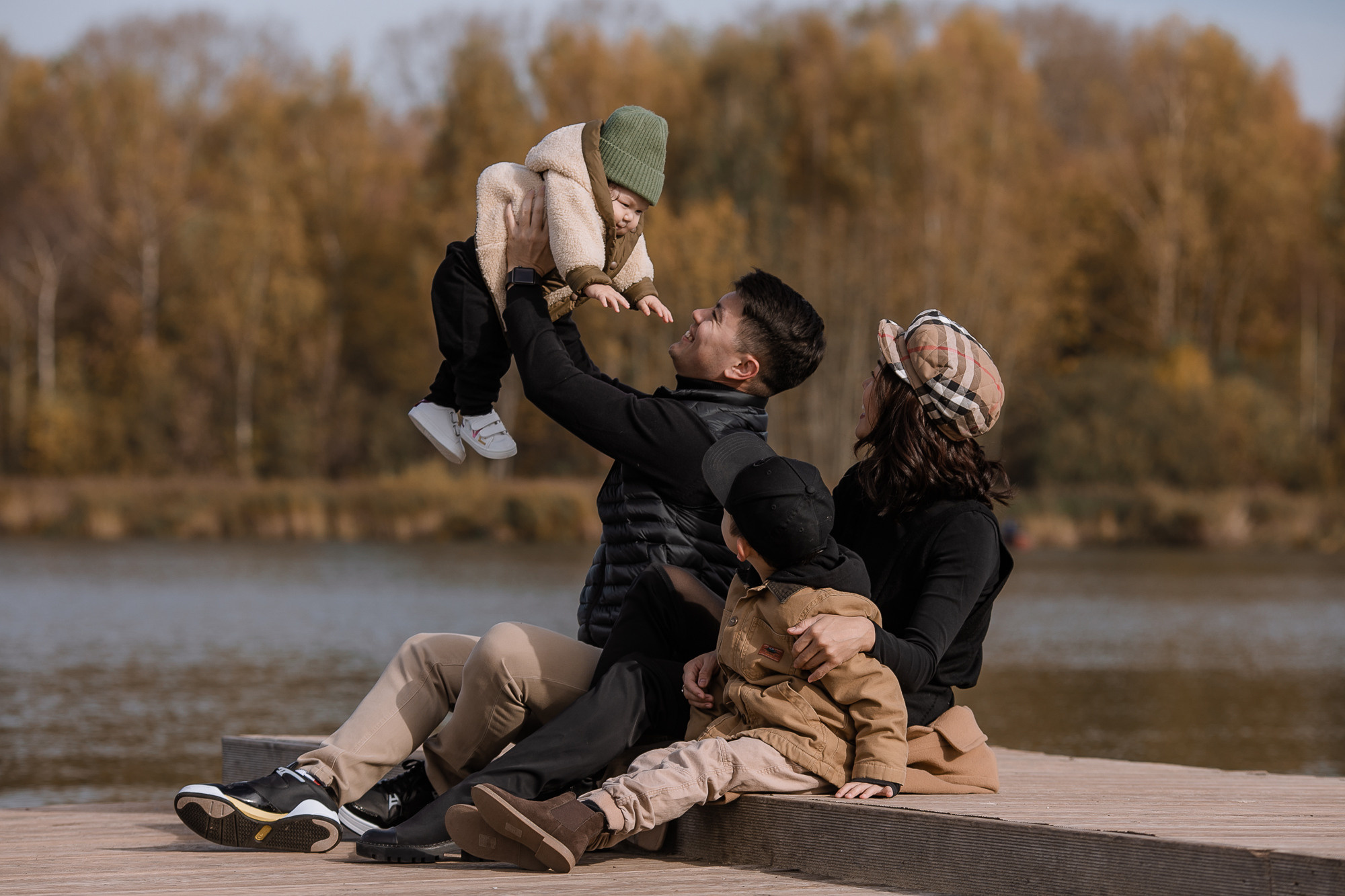 На Озере Сенеж. Семейный фотограф в Москве Вера Гук