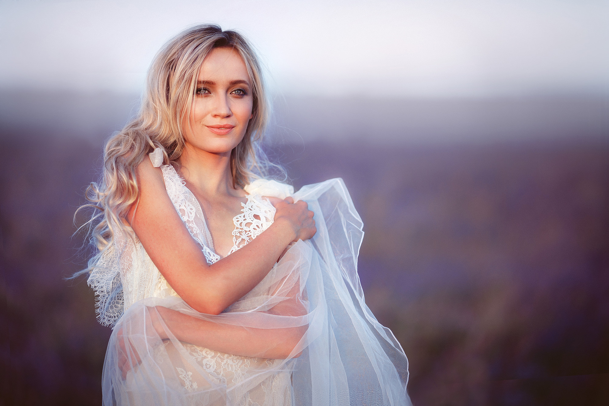 Лавандовый закат. Семейный фотограф в Москве Вера Гук