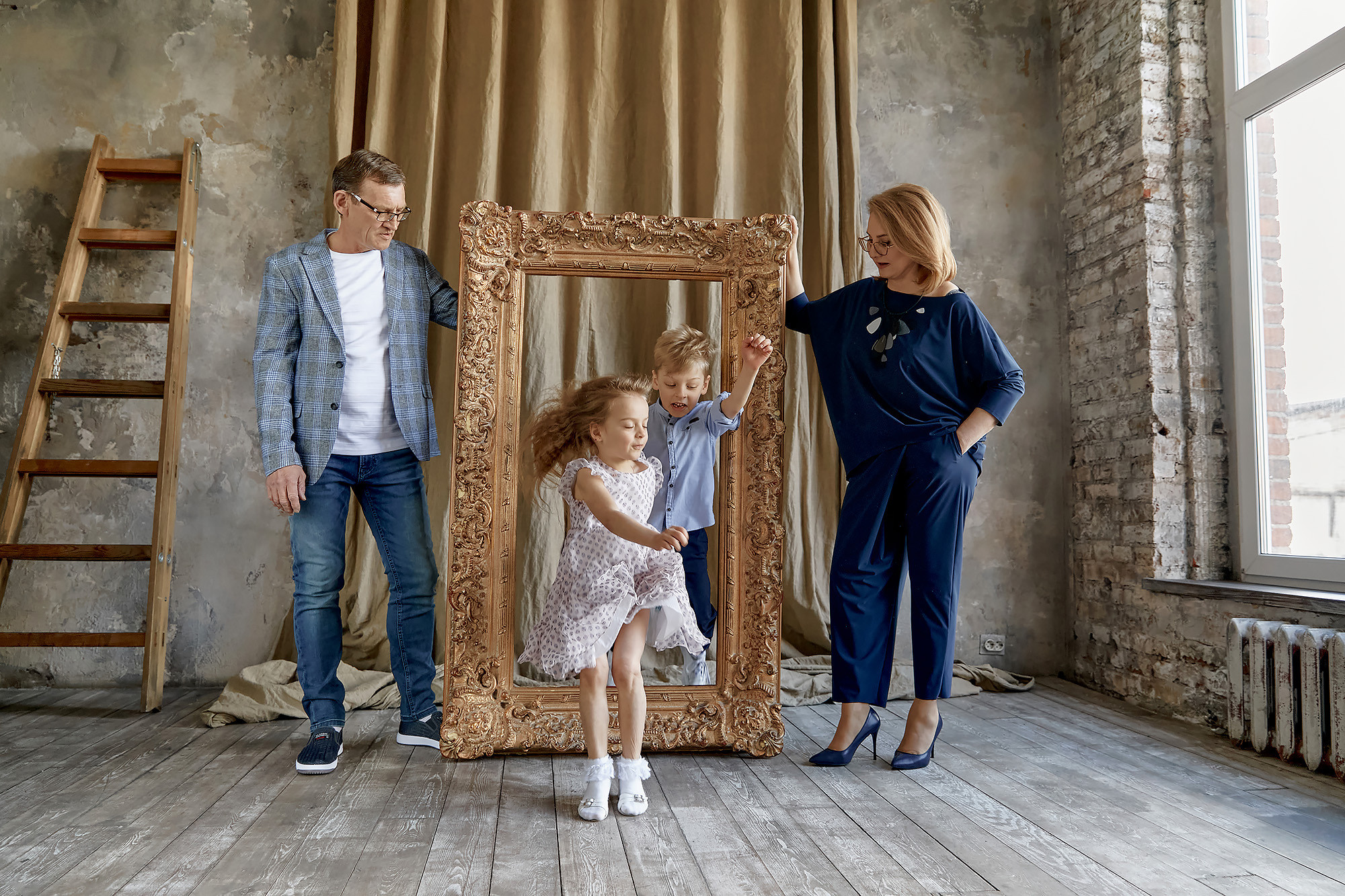 Рената и семья. Семейный фотограф в Москве Вера Гук