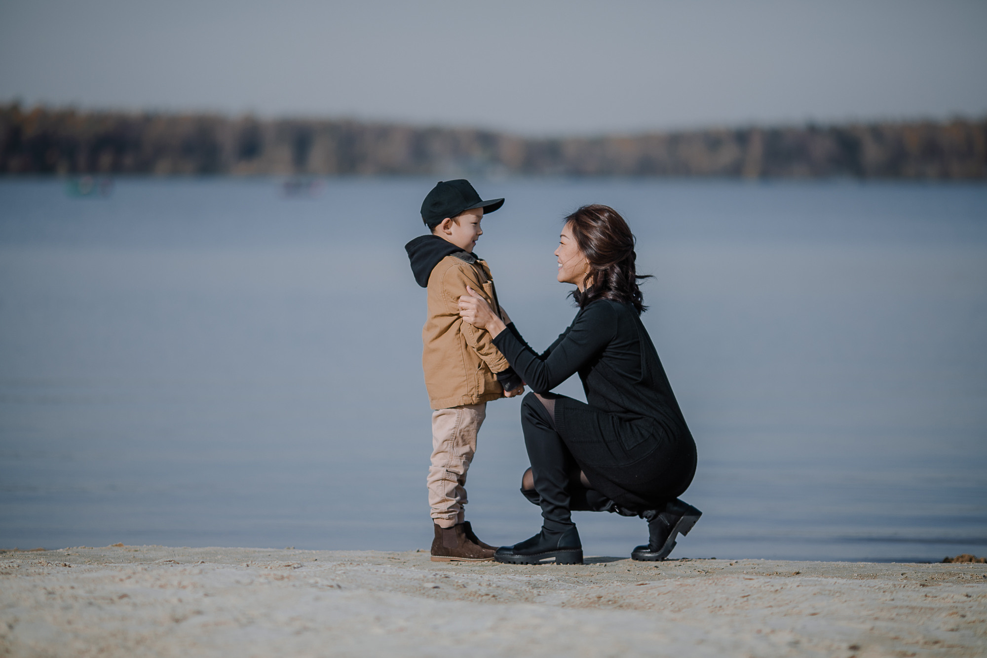 На Озере Сенеж. Семейный фотограф в Москве Вера Гук