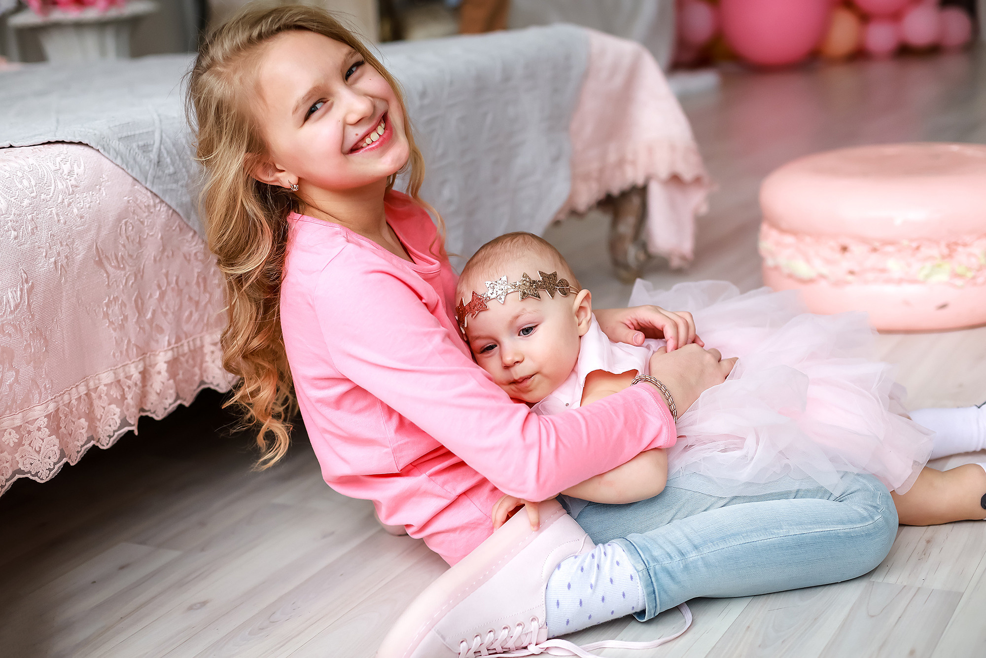 Сонечке год. Семейный фотограф в Москве Вера Гук