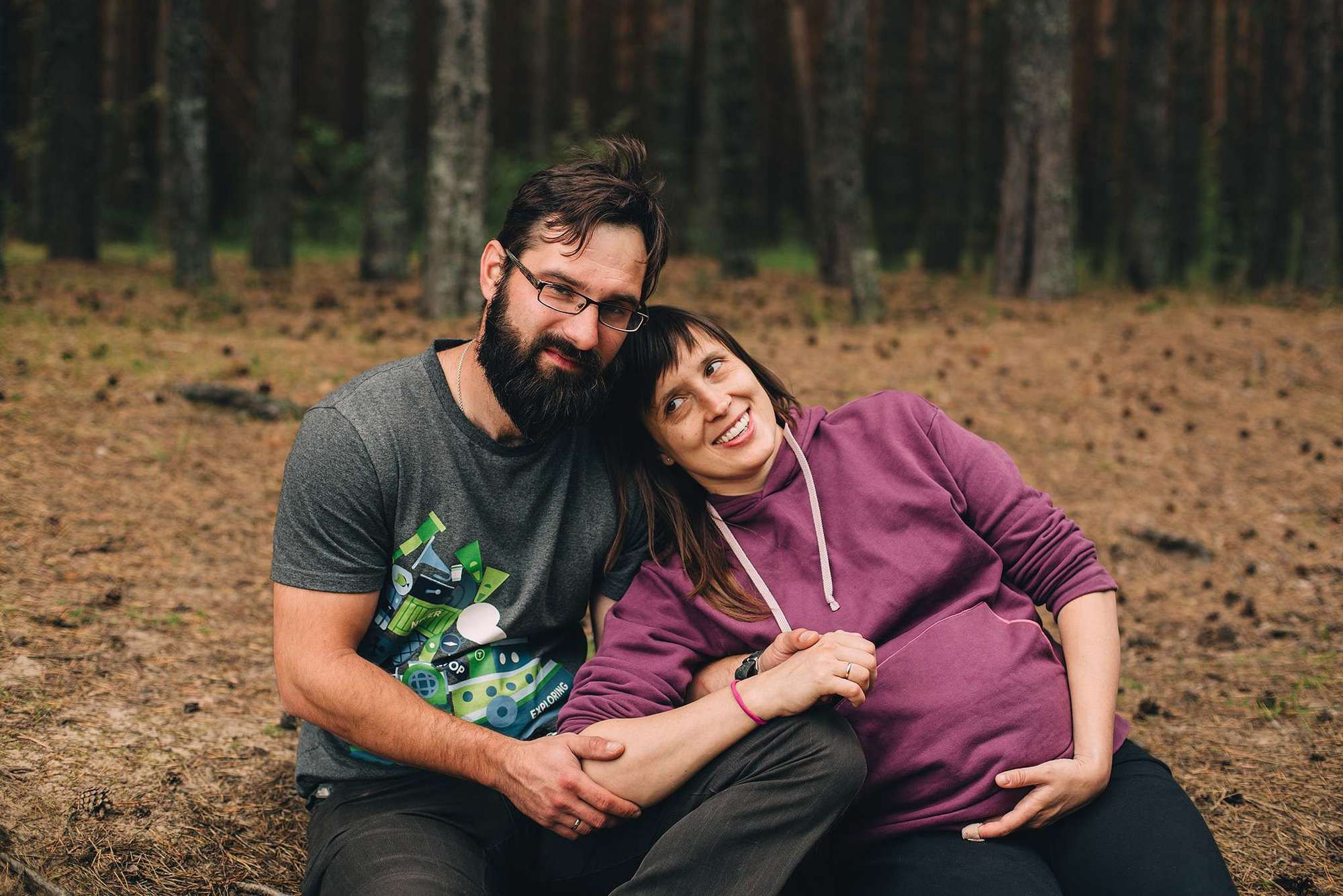 Юля и Леша. Семейный фотограф в Москве Вера Гук