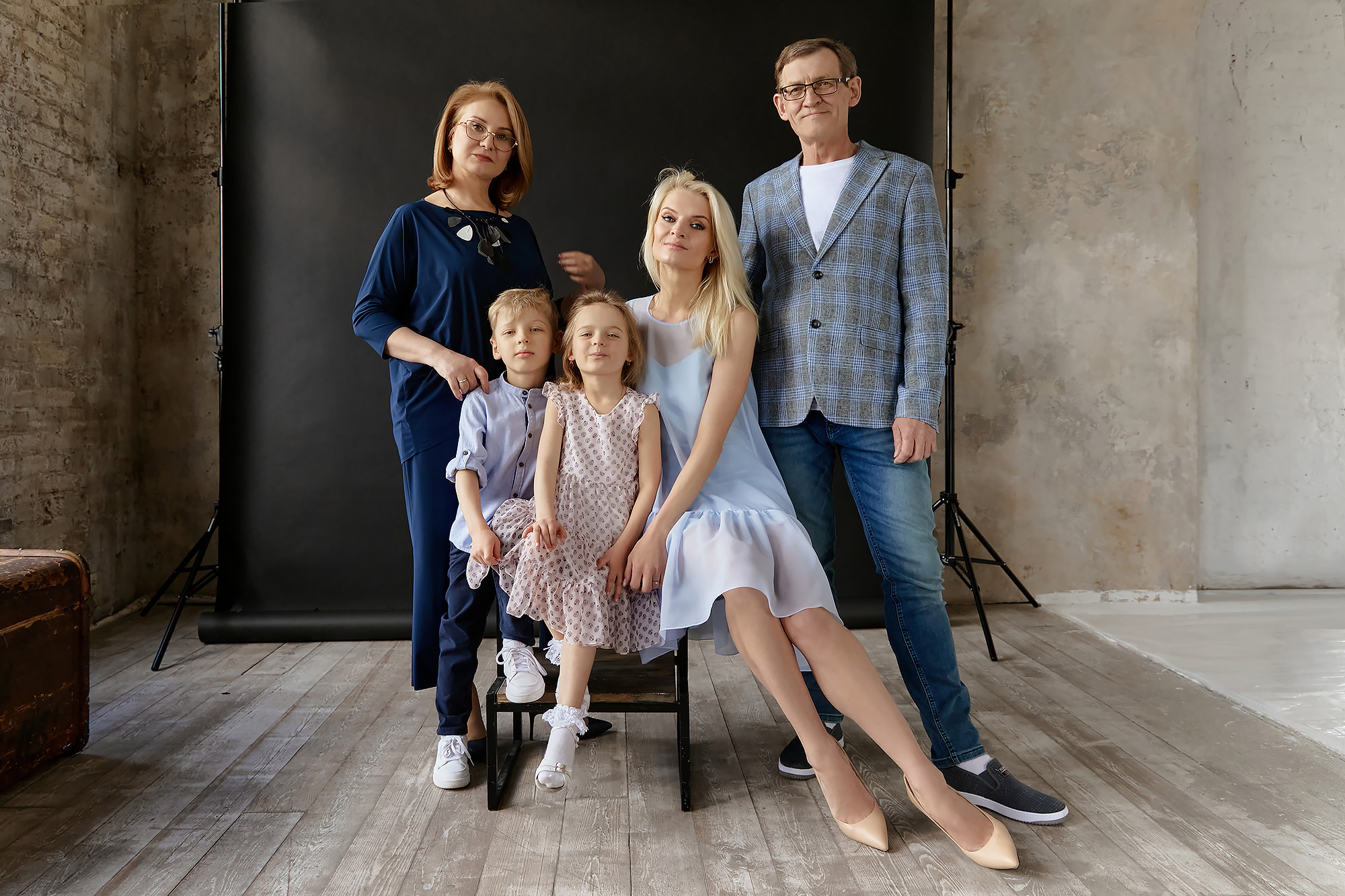 Рената и семья. Семейный фотограф в Москве Вера Гук