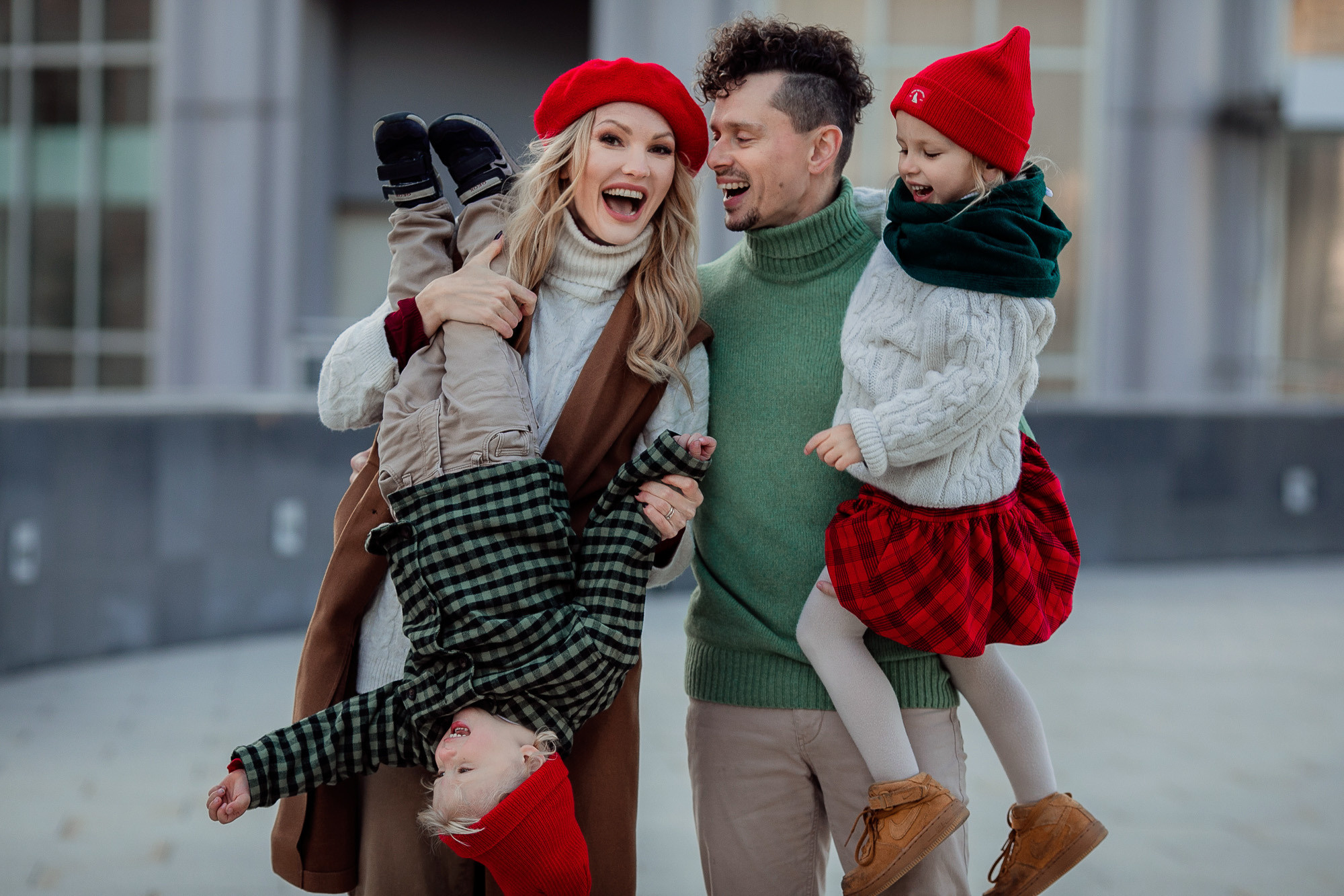 Катя, Игорь, Глаша и Гордей. Семейный фотограф в Москве Вера Гук