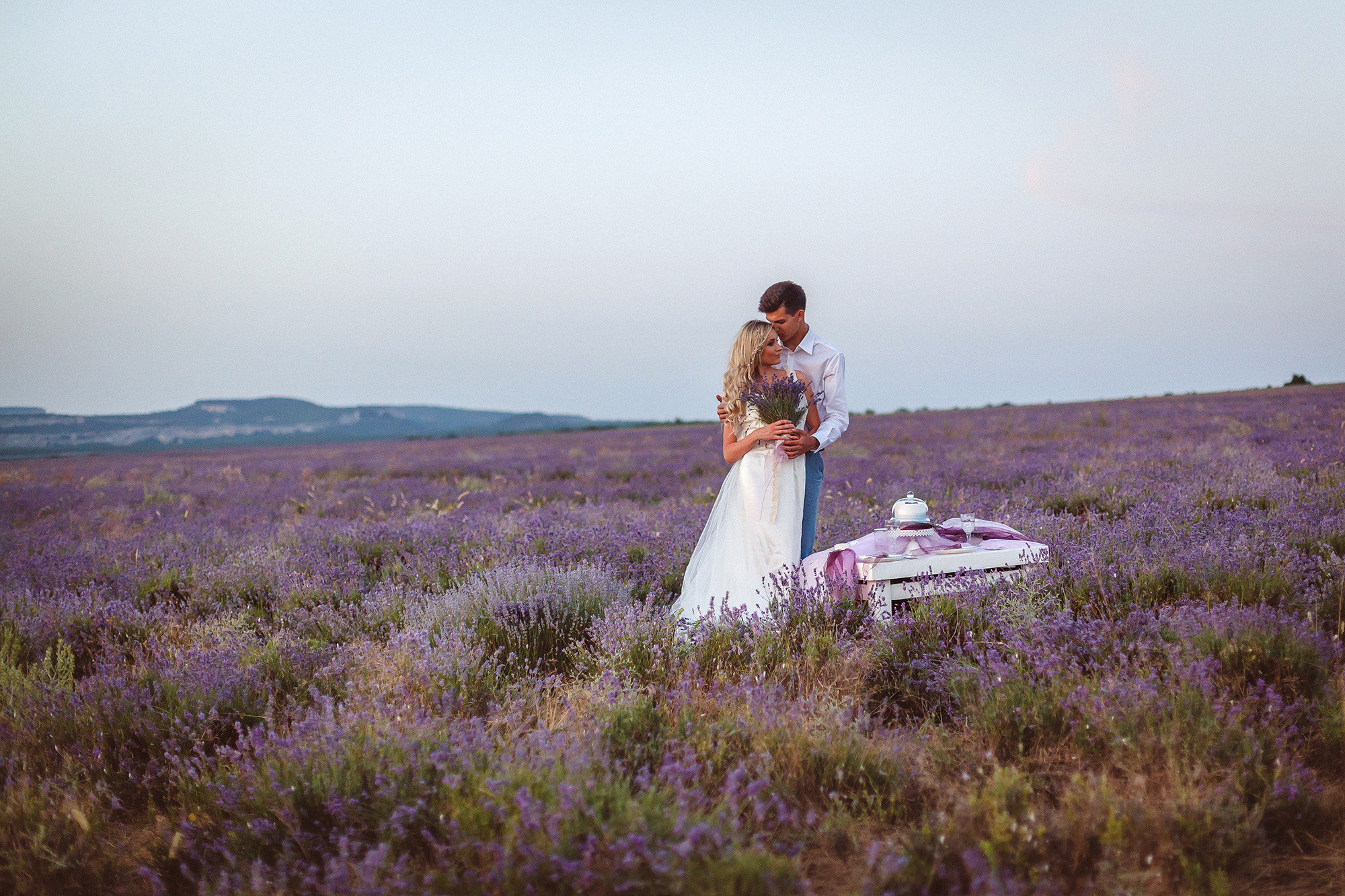 Лавандовый закат. Семейный фотограф в Москве Вера Гук