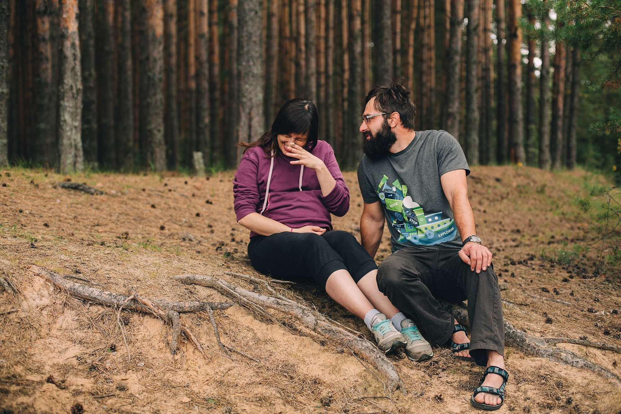 Юля и Леша. Семейный фотограф в Москве Вера Гук