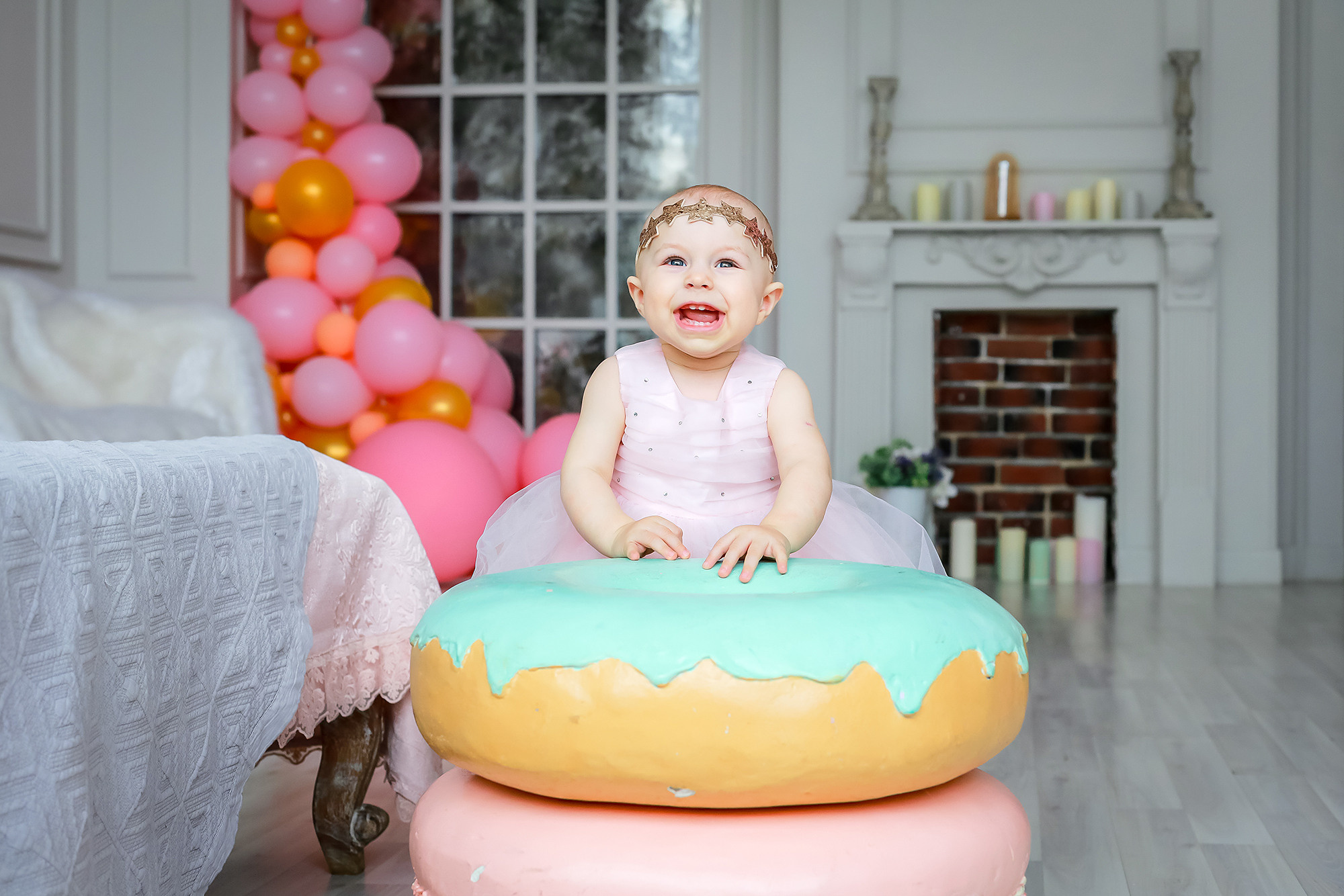 Сонечке год. Семейный фотограф в Москве Вера Гук