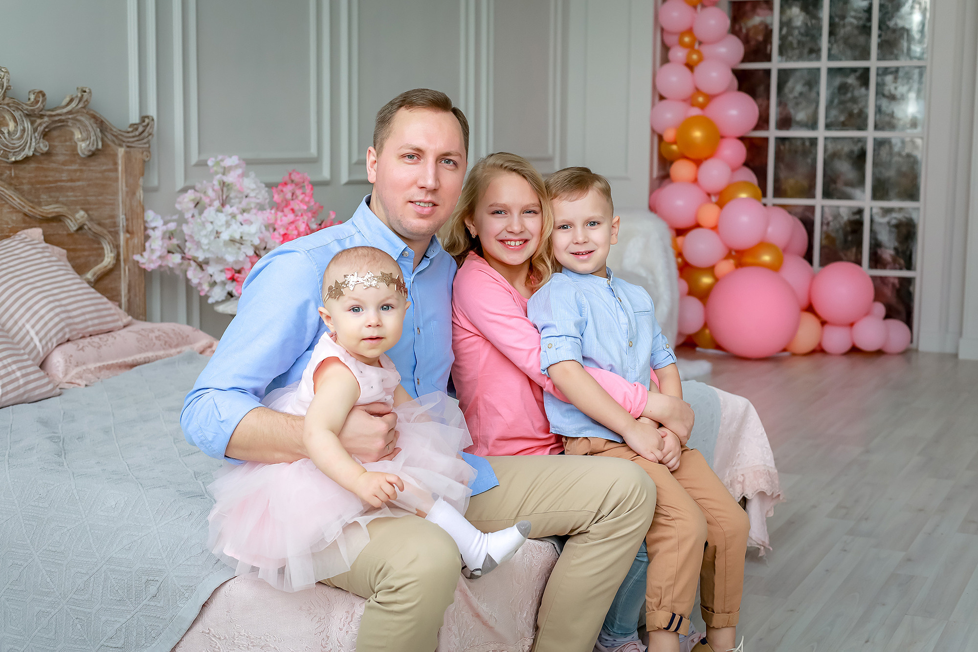 Сонечке год. Семейный фотограф в Москве Вера Гук