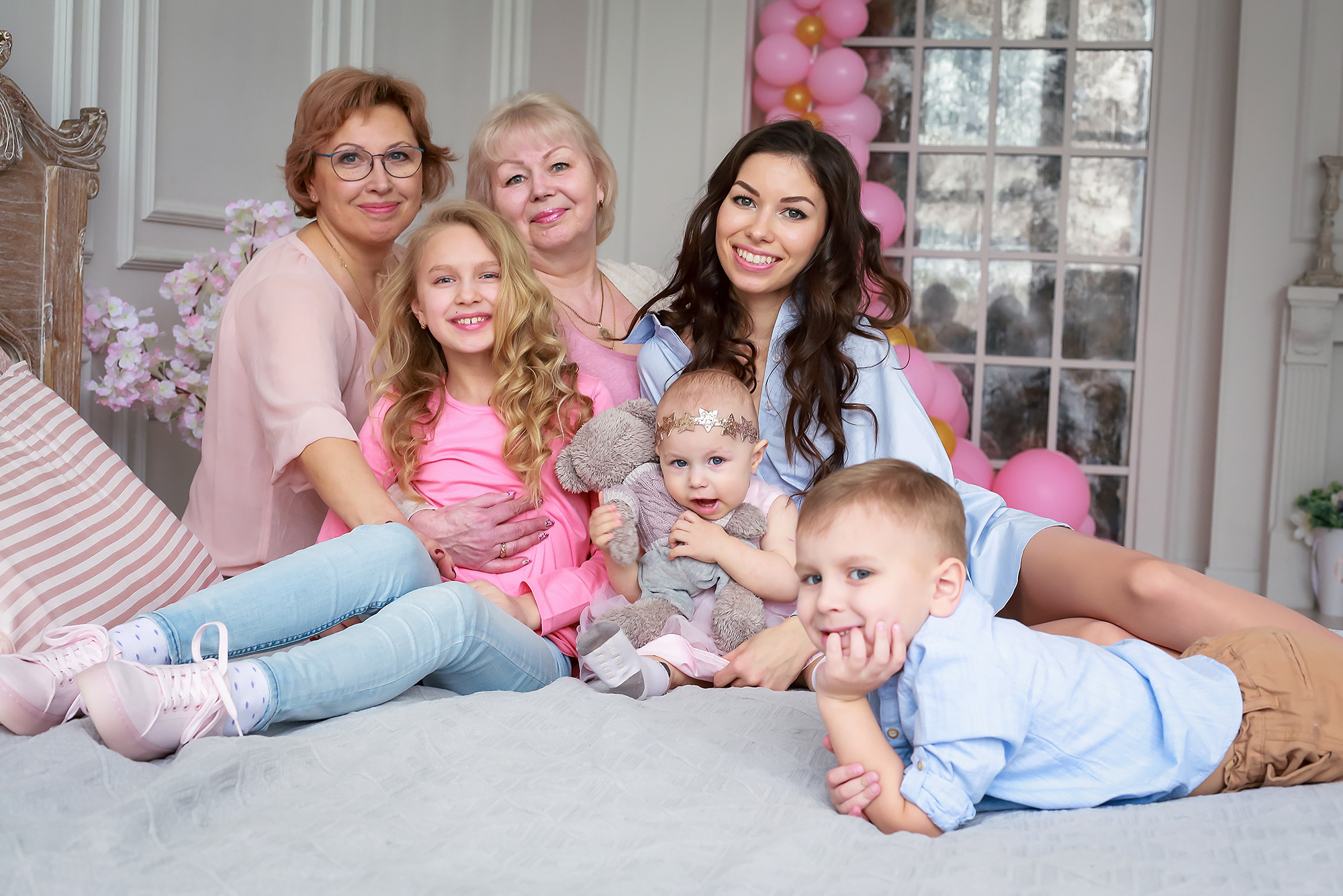 Сонечке год. Семейный фотограф в Москве Вера Гук
