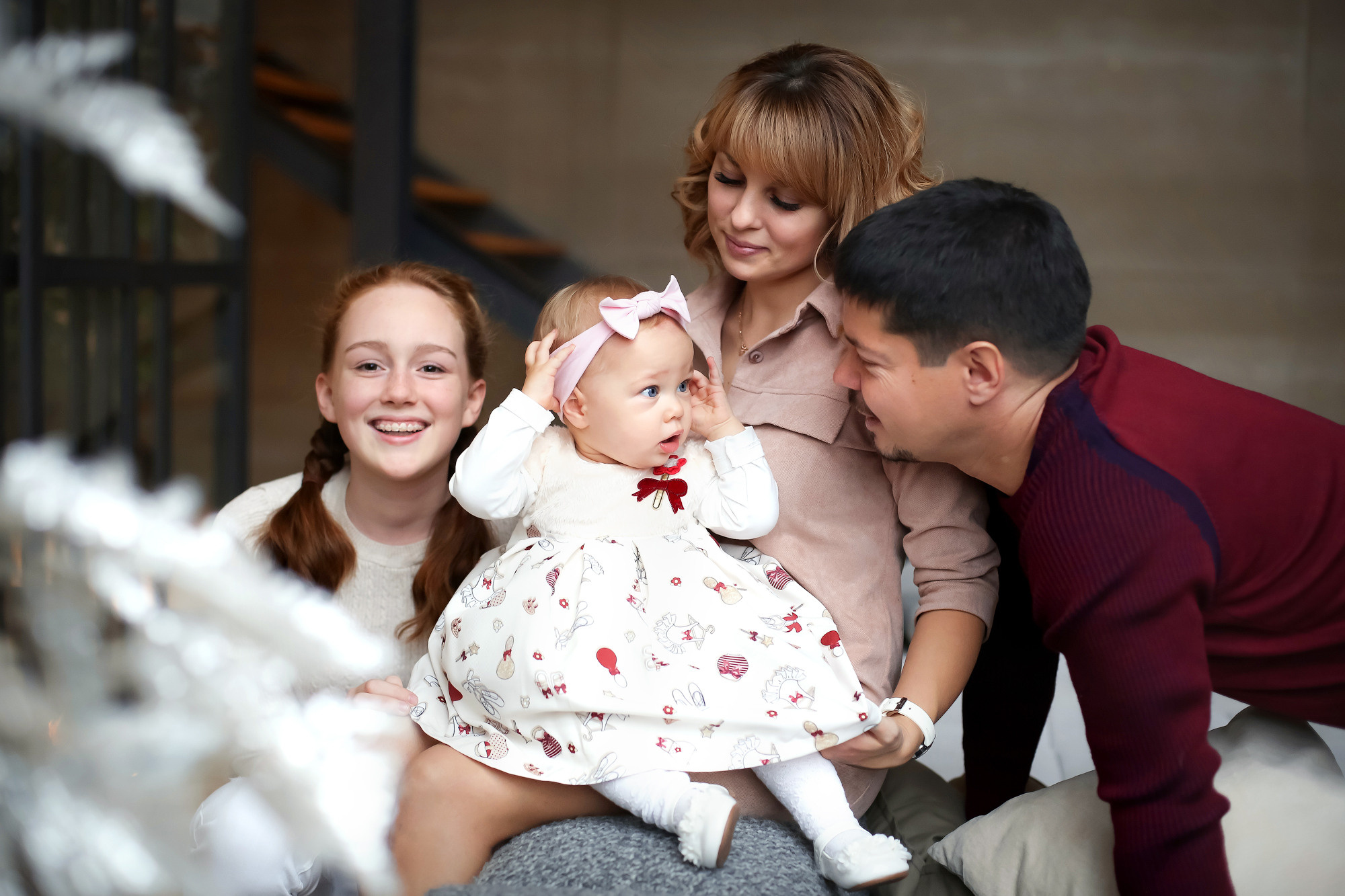 Марусе годик. Семейный фотограф в Москве Вера Гук