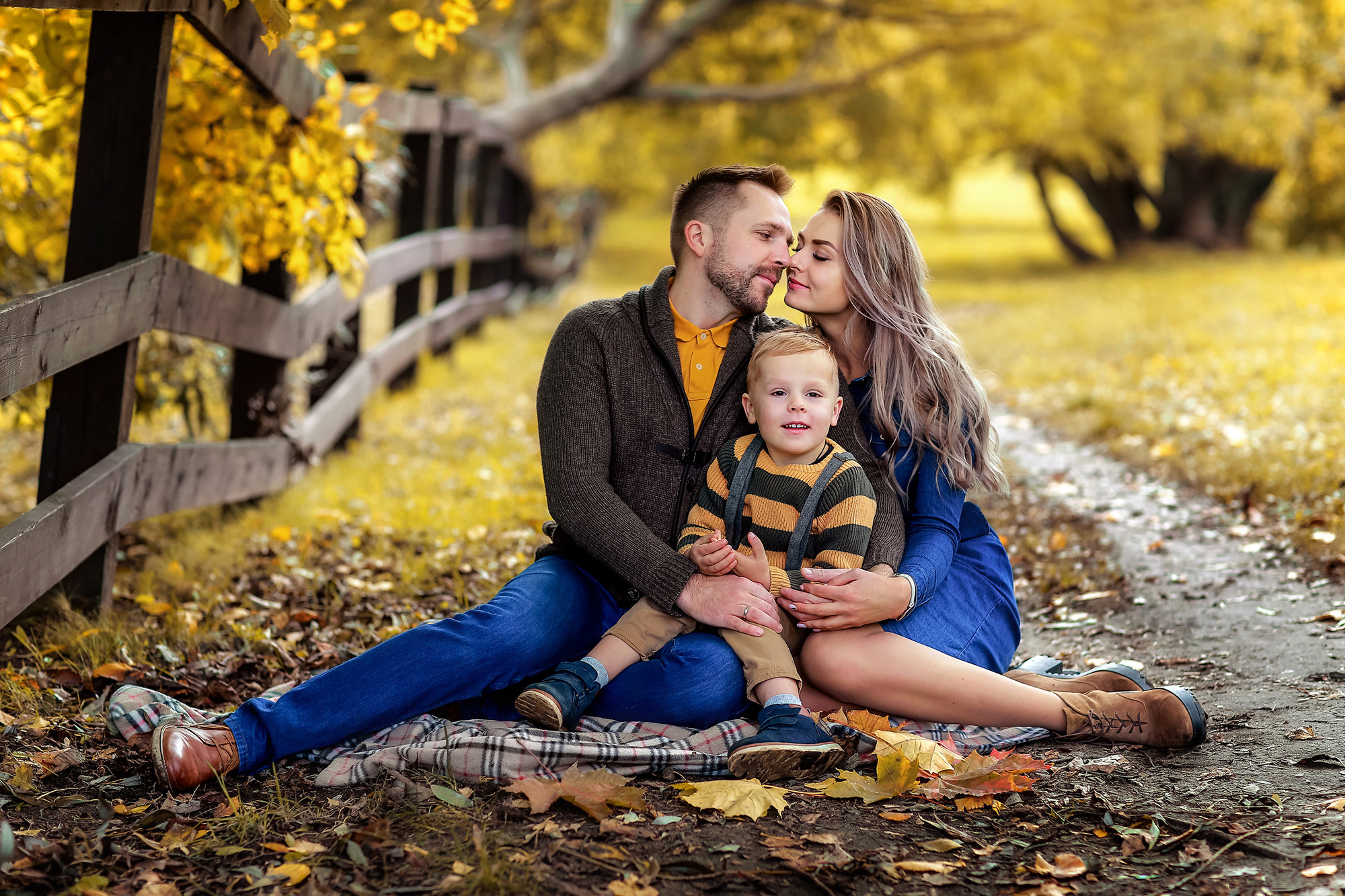 Вера, Лёша и Ваня. Семейный фотограф в Москве Вера Гук