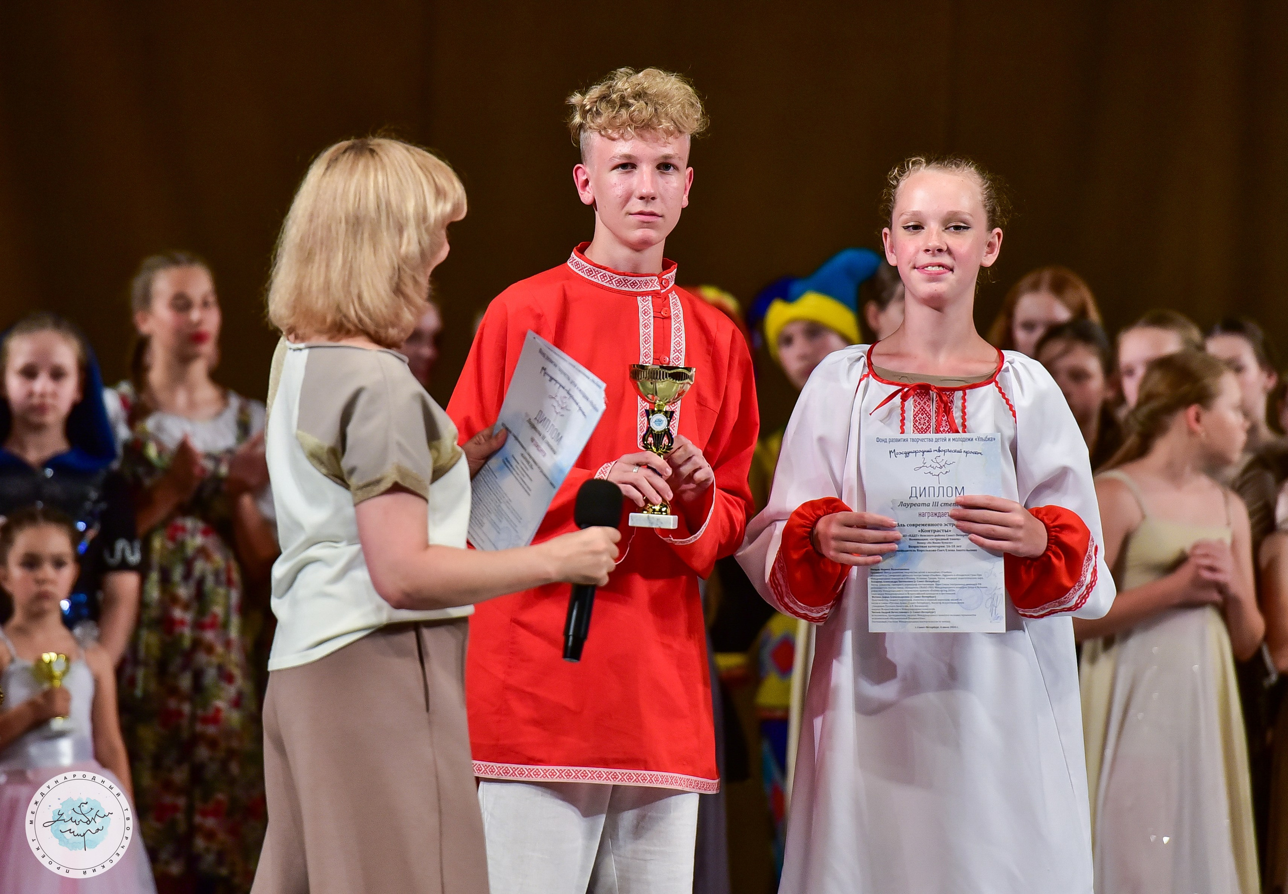 04.07.2024 Финал Международного творческого проекта «Улыбки Мира» г. СПБ. Медиастудия Фото Концепт