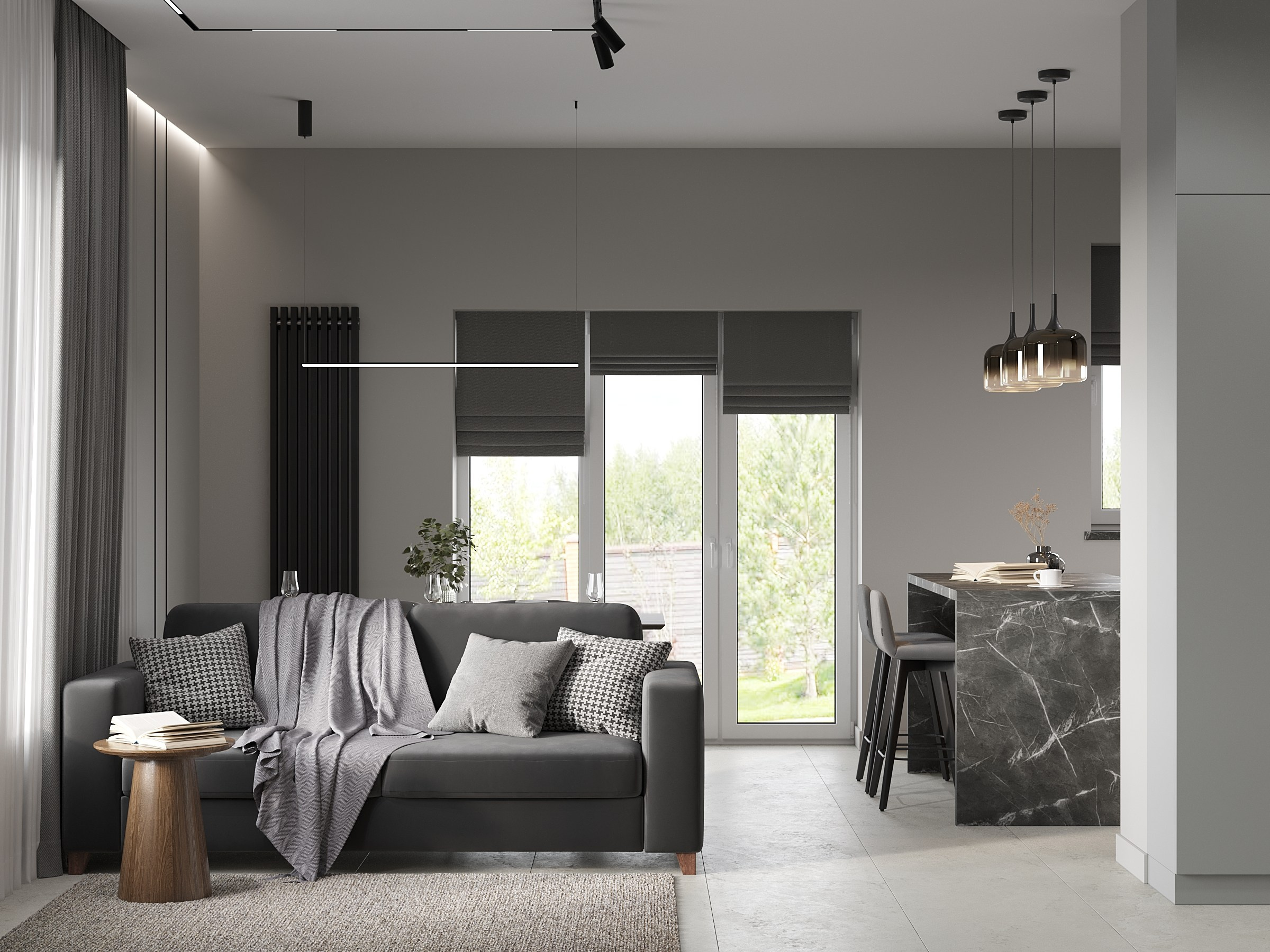 Дом в КП «Дубровка», г. Рязань. Студия дизайна и ремонта ZAROVNIK build&design