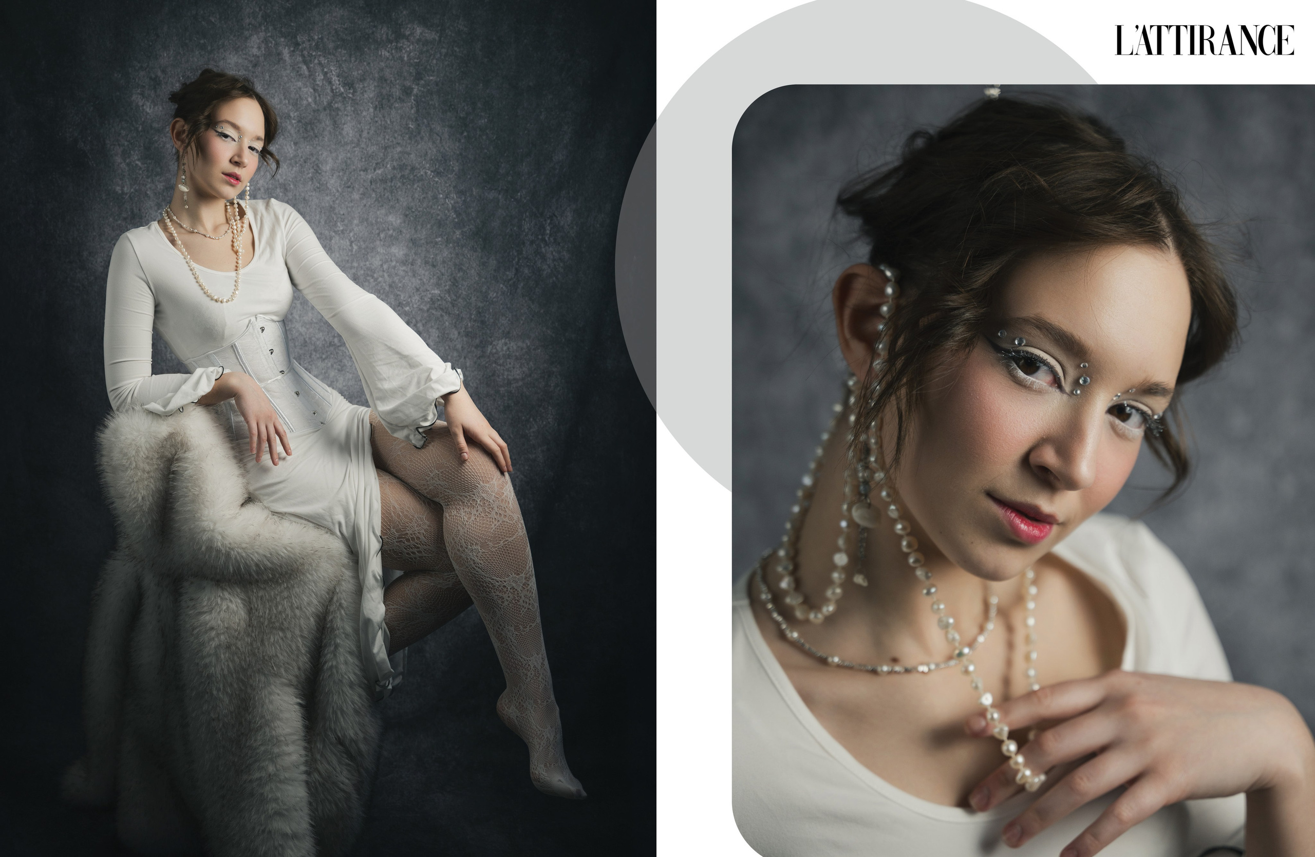 L'ATTIRANCE MAIN ISSUE 50 February 2026. Фотограф в Омске Елизавета Кириллова