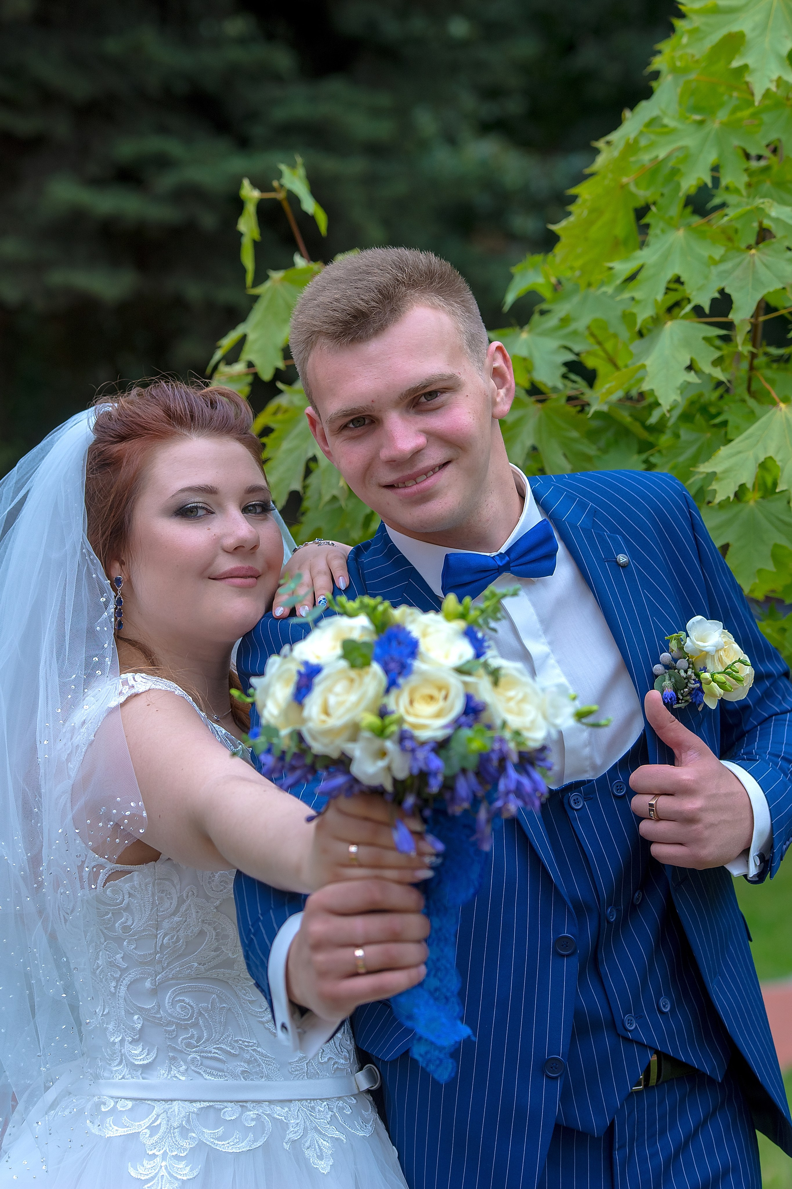 Свадьба в синем настроении. Фотограф Владимир Артамонов