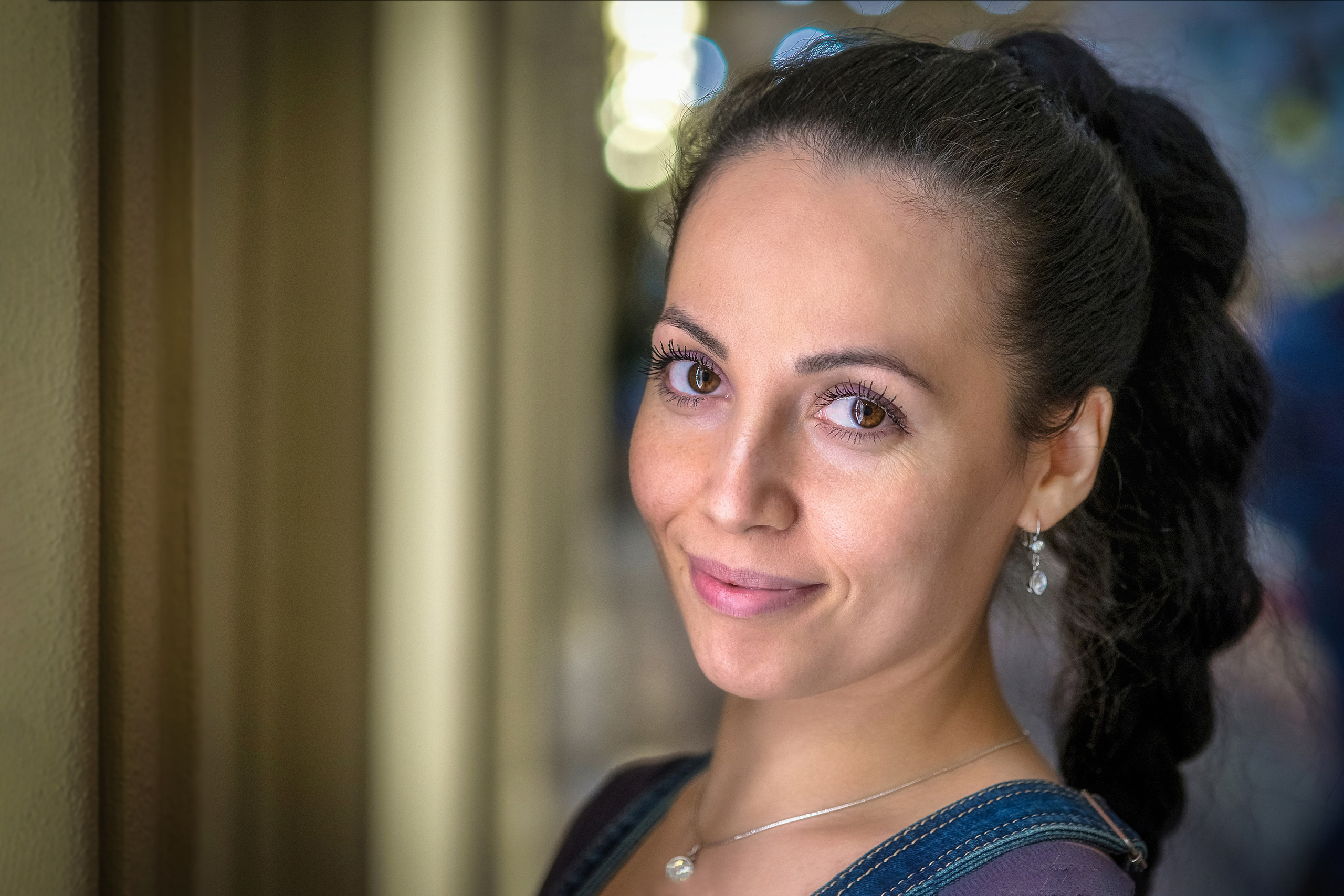 Портретная фотография в ГУМе, Москва