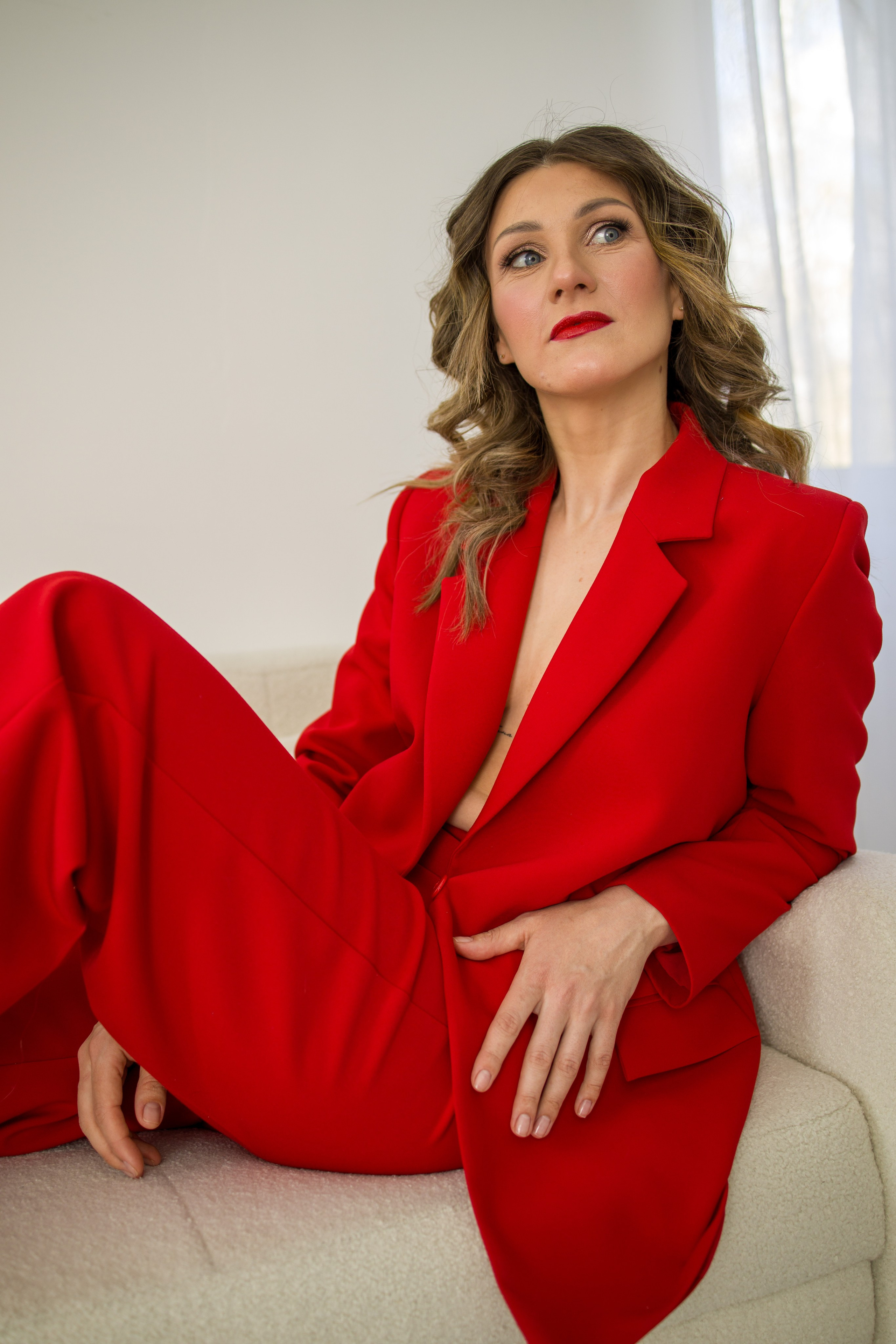 Lady in red. Художественная фотография