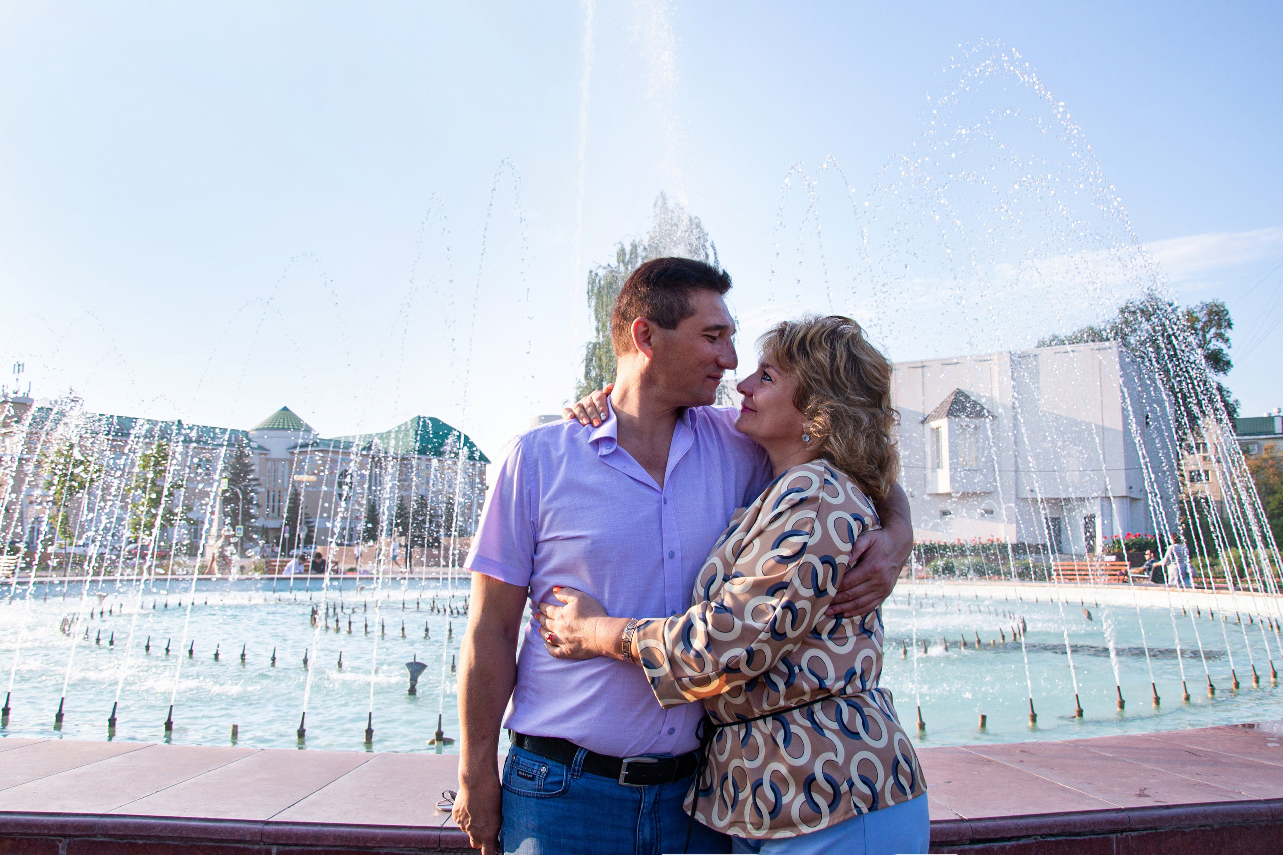 Ирина и Александр в парке. Семейный и свадебный фотограф Галина Абакумова, фотосессии в Белгороде