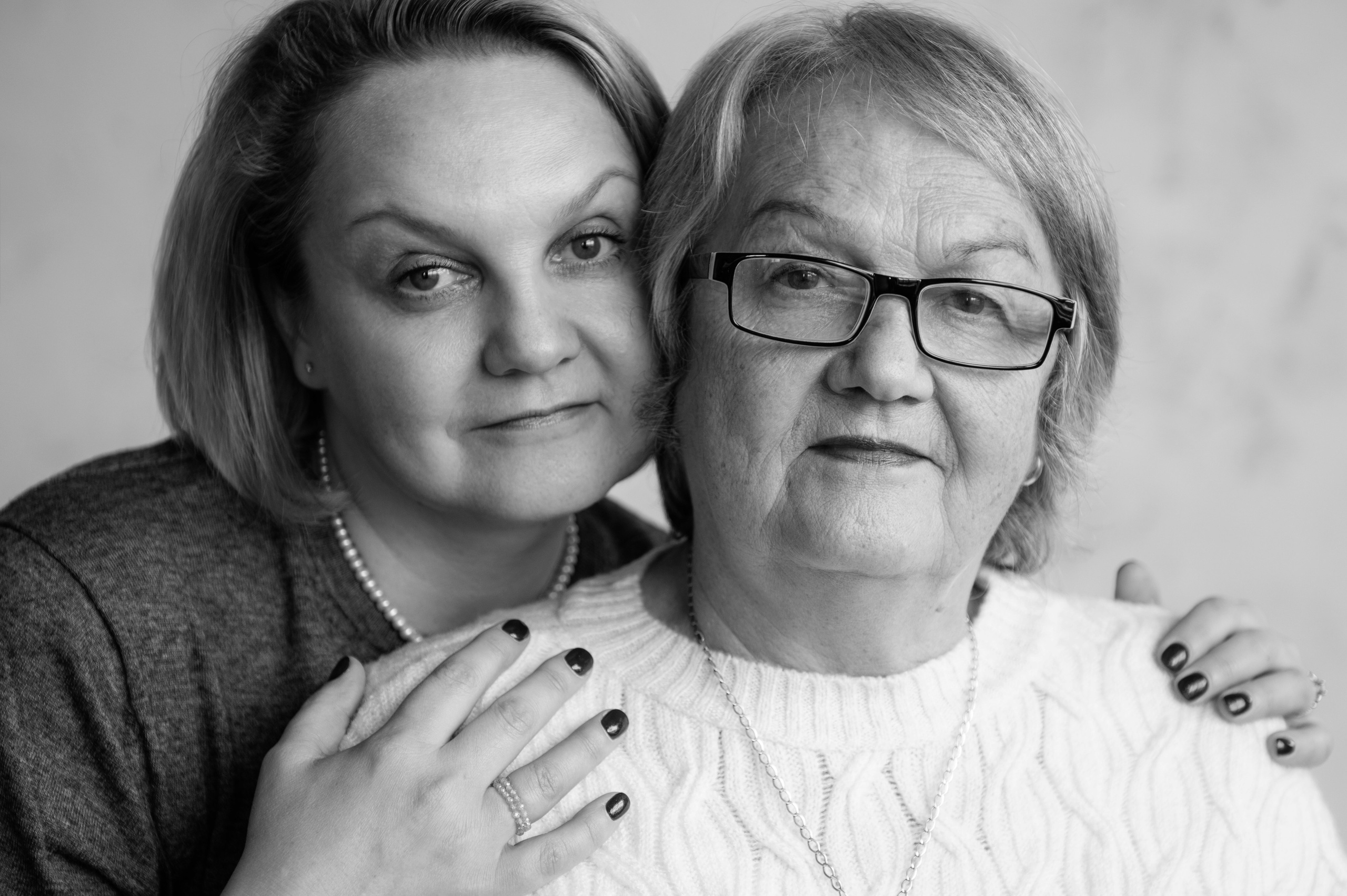 Светлана с мамой. Профессиональный фотограф Александра Харламова