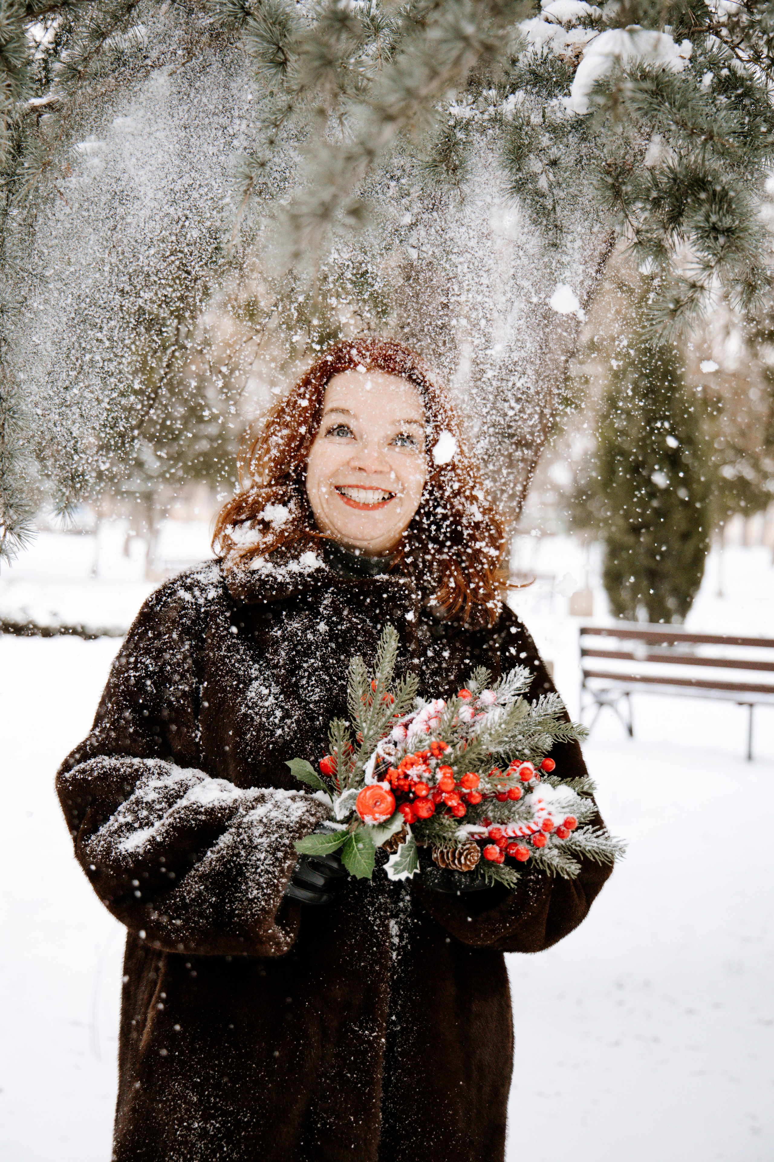 Снежная прогулка Александры. Семейный фотограф | Керчь | Ивановская Виктория