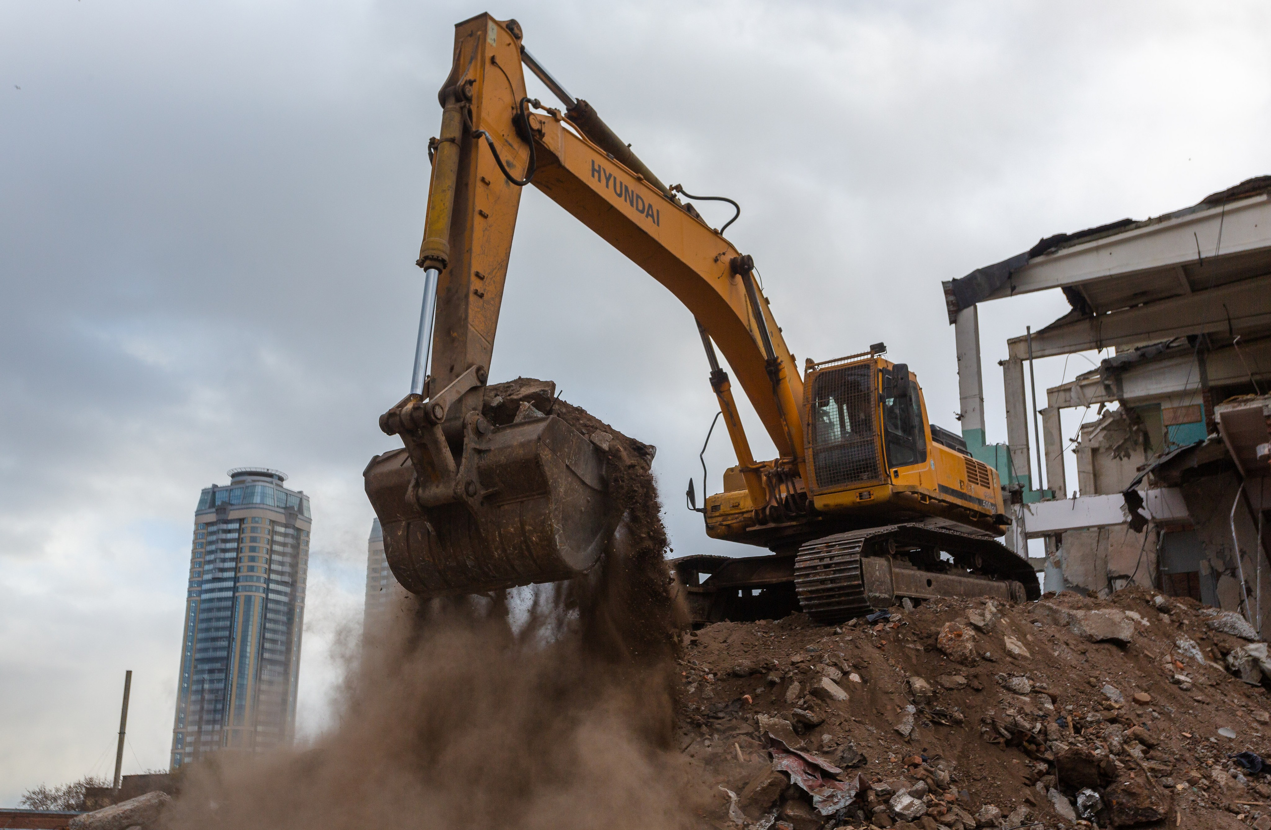 Строительство. Фотограф Алексей Зарецкий