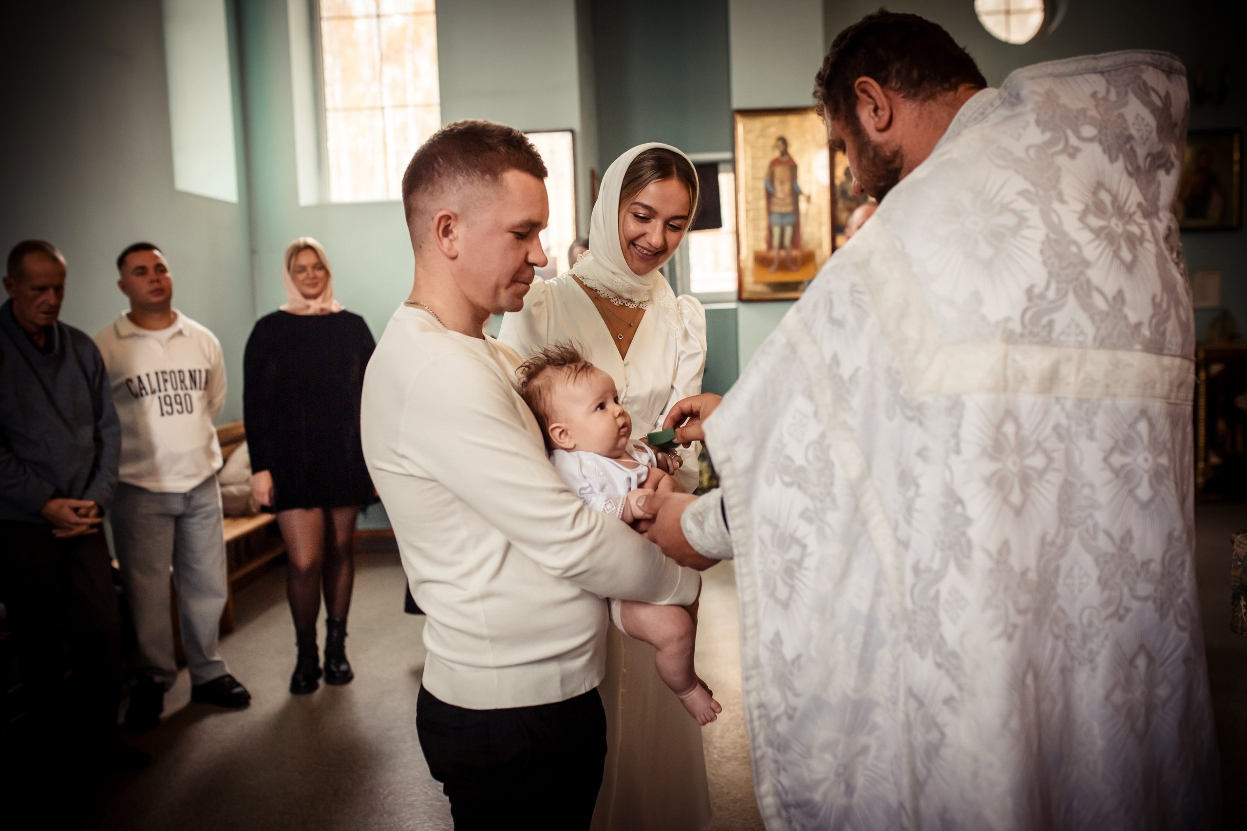 Крещение Верочки