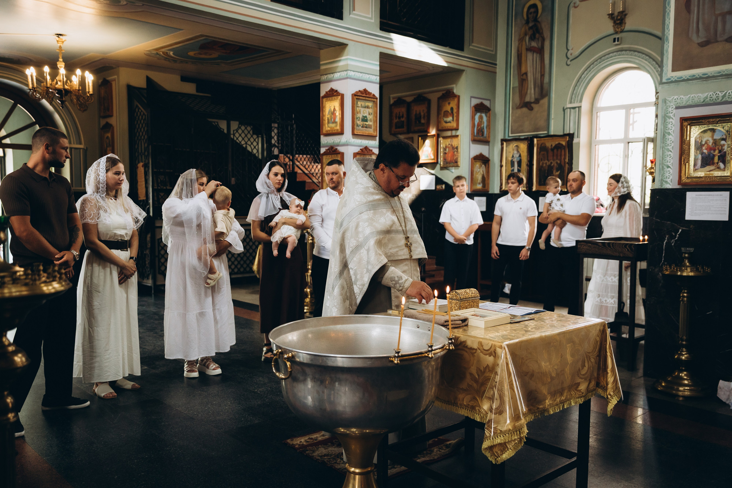 Таинство Крещения Евы. Фотограф в Краснодаре Алла Потоцкая