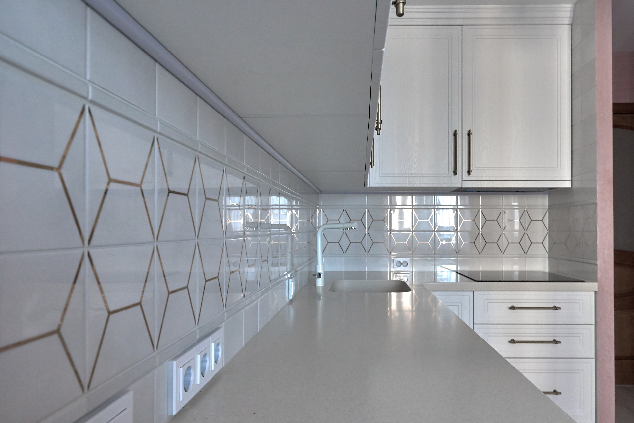 кафельный фартук