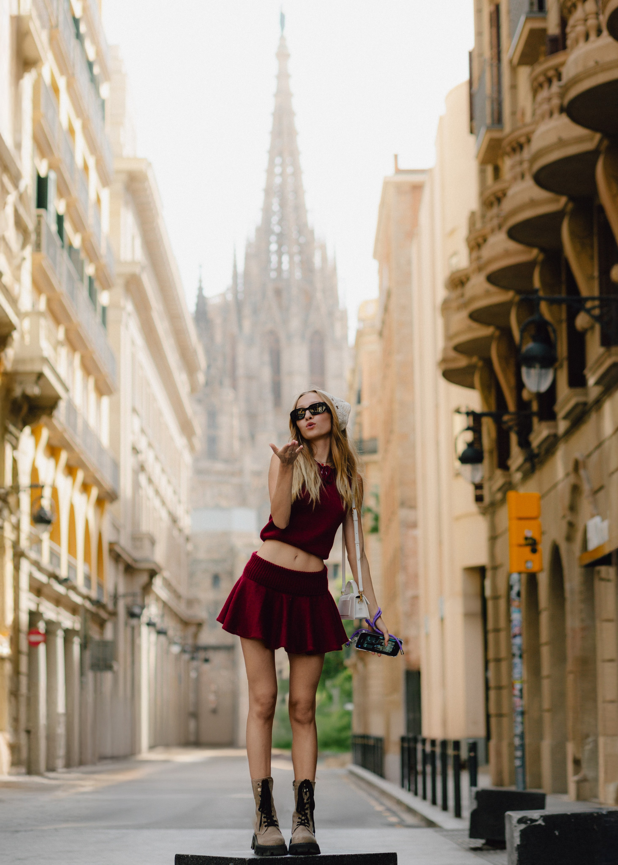 Dasha in Barcelona. Barbara Isaeva