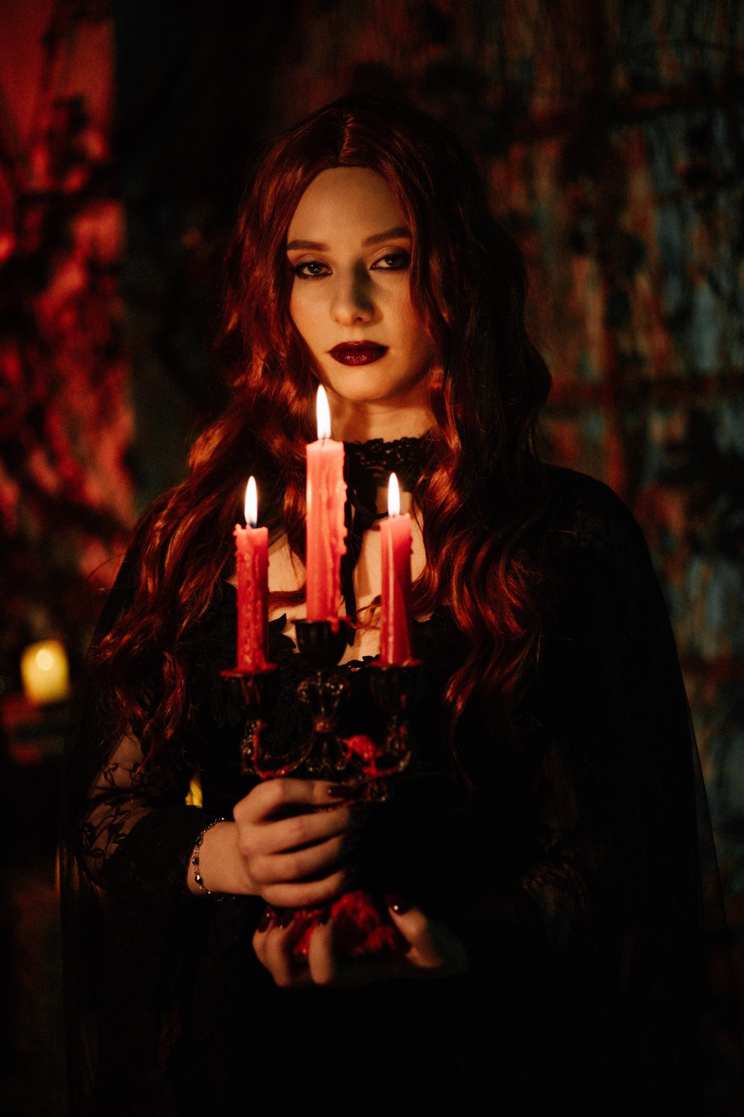 Для Саши | ведьма соблазнительница 🕯️. Портретный фотограф в Новосибирске