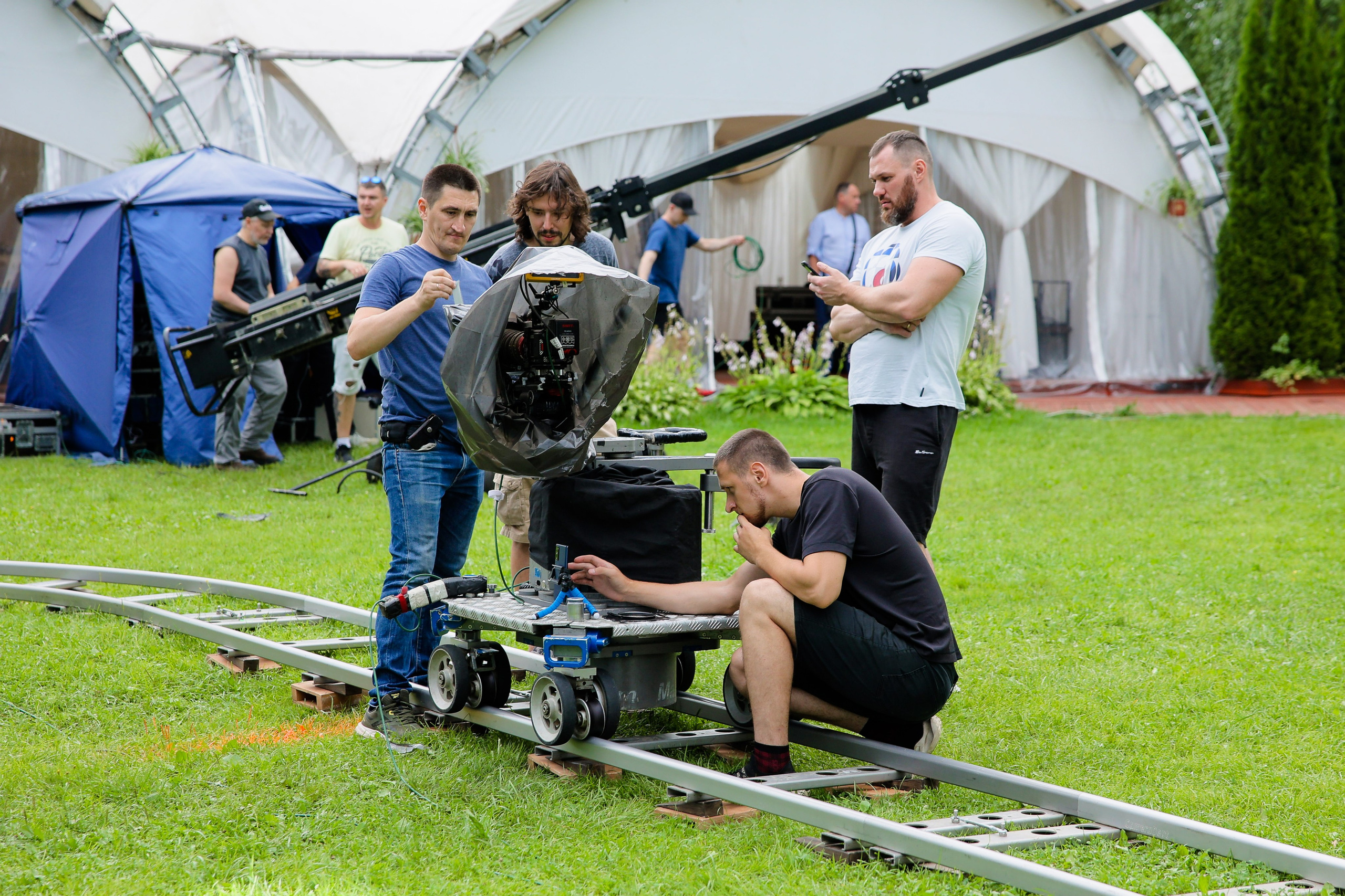 Backstage Чиж и Клава Кока. Фотограф Юрий Клим | Москва