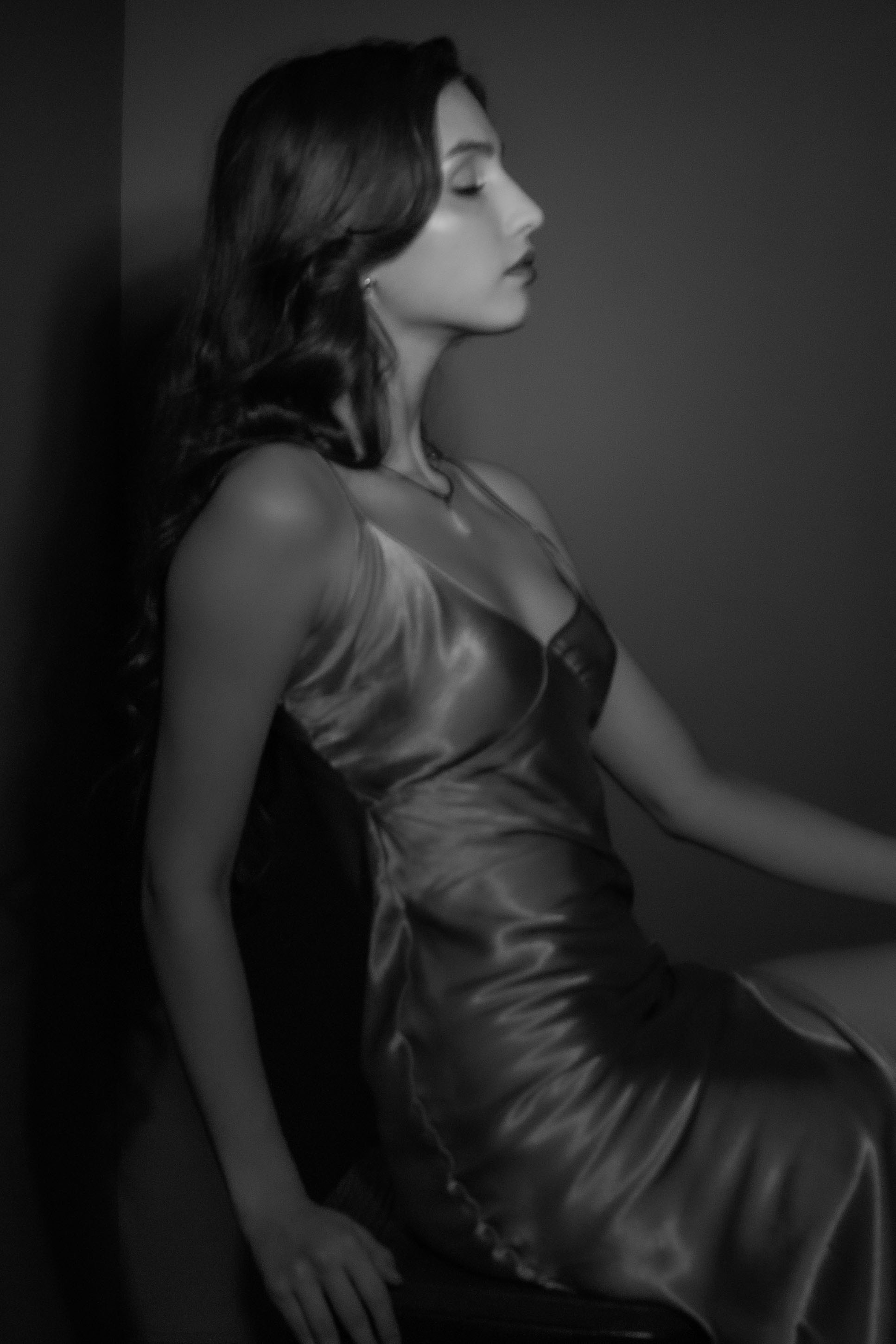 Диана в «Blue velvet». Фотограф Екатерина Козловская