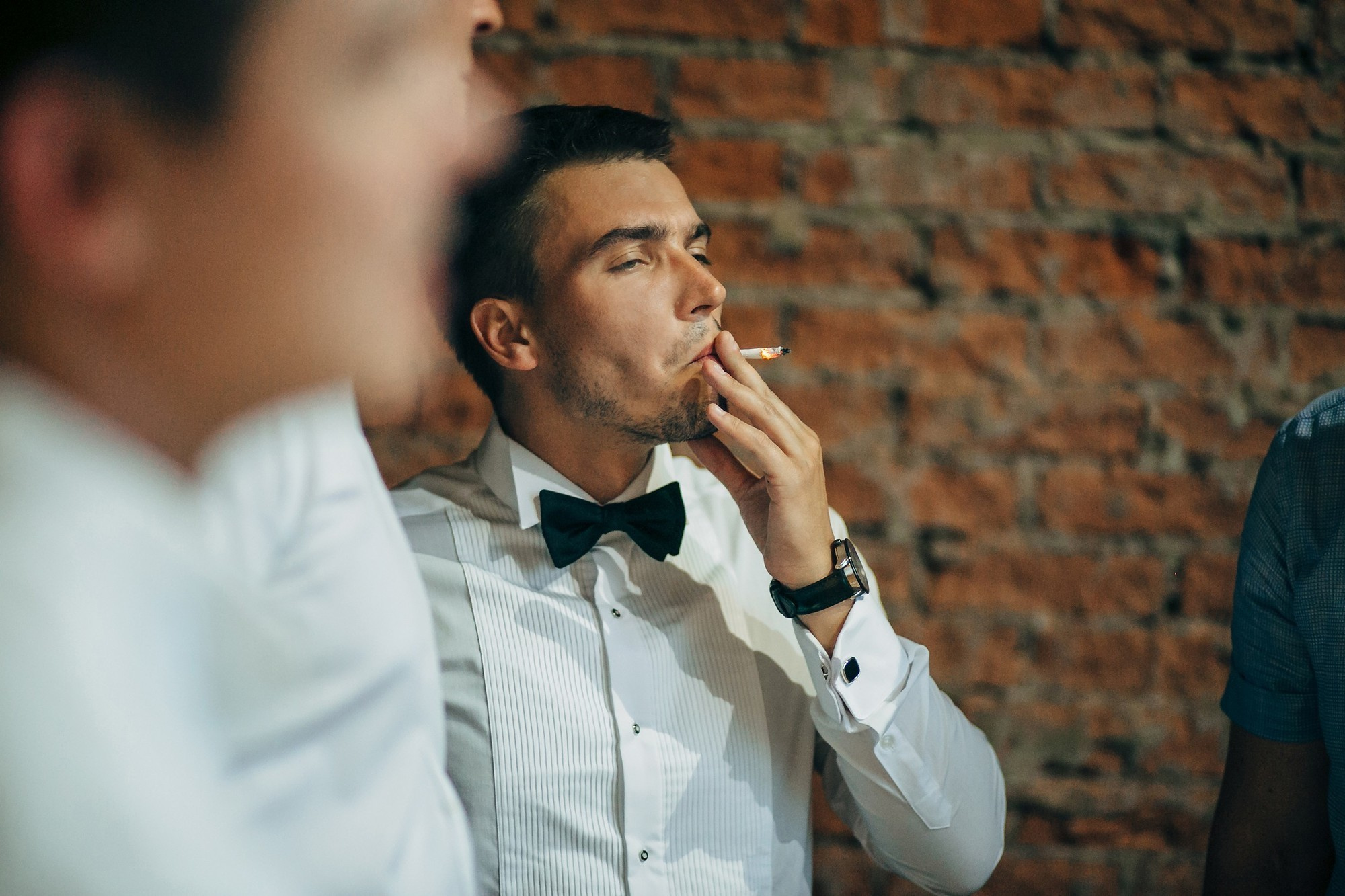 Дым, лофт, кальян, Цыгане. Самый свадебный фотограф