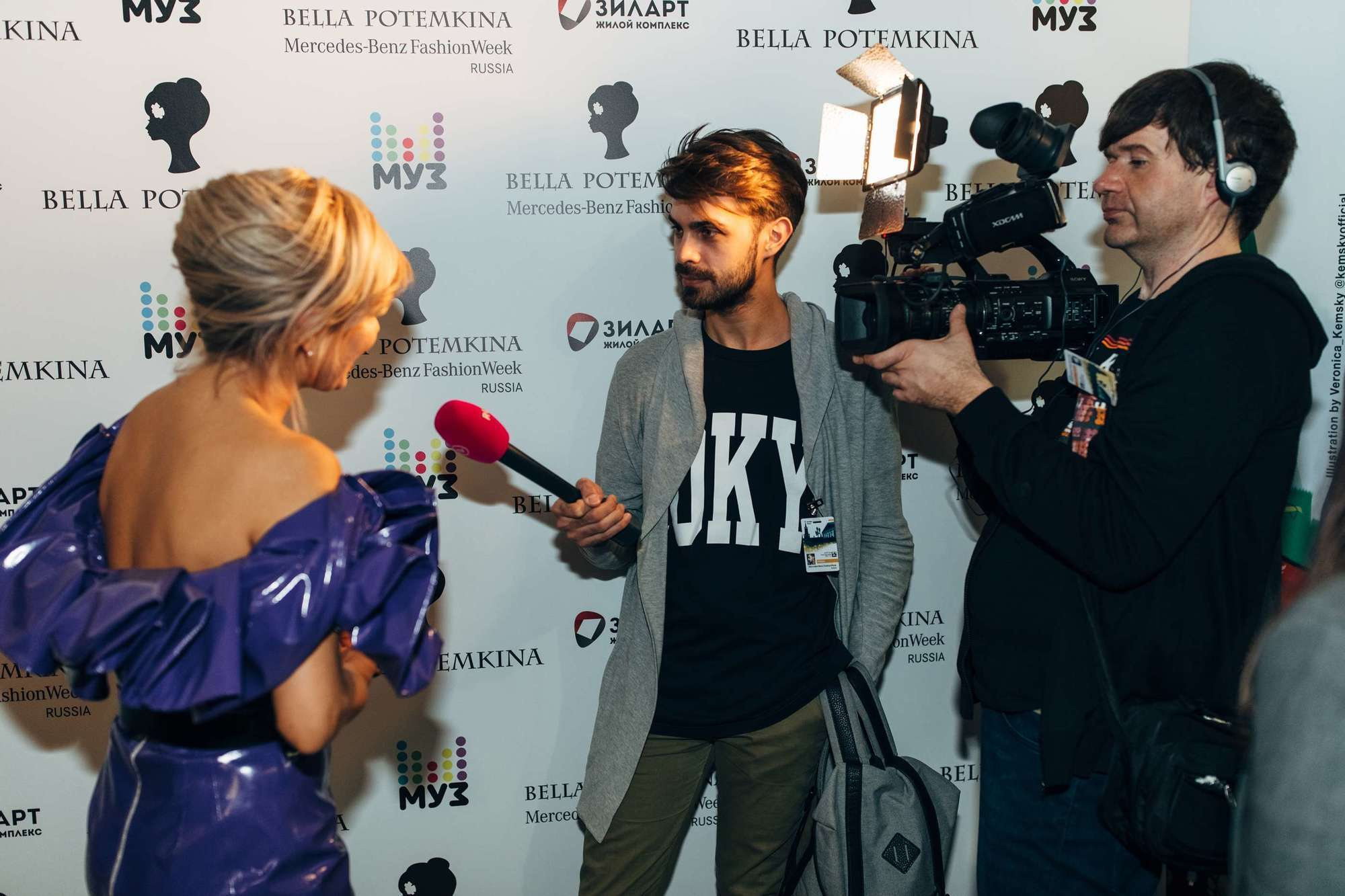 Mercedes-Benz Fashion Week Russia Bella Potemkina FW2018/19. Самый свадебный фотограф